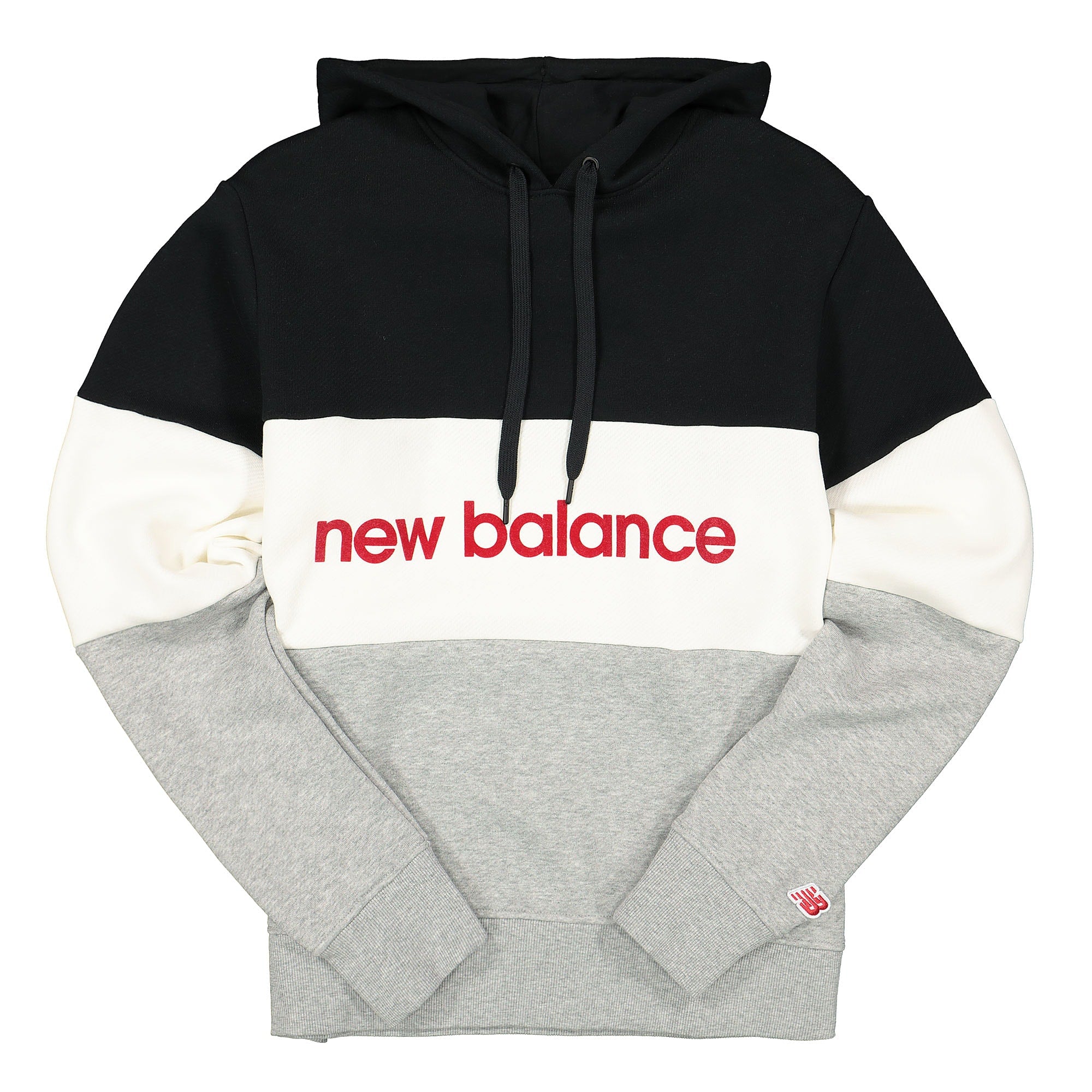 New Balance Athletics Stadium Hoodie Black / White Hoodies MT93545BKW / 742240-60-83 | Overkill