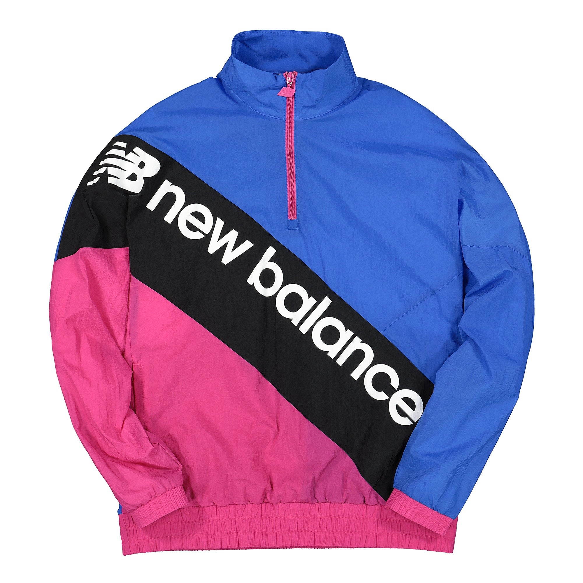 New Balance Sport Style Optiks Anorak Black Multi / Vivid Cobalt / Carnival Jackets 741580-60-83 | Overkill