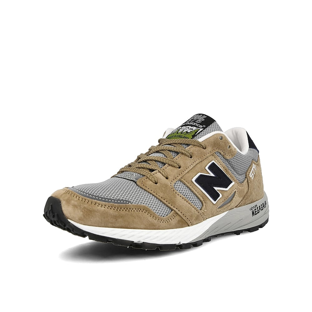 New Balance mtl 575 gn Brown-Grey Low Top Sneakers Close Up | Overkill