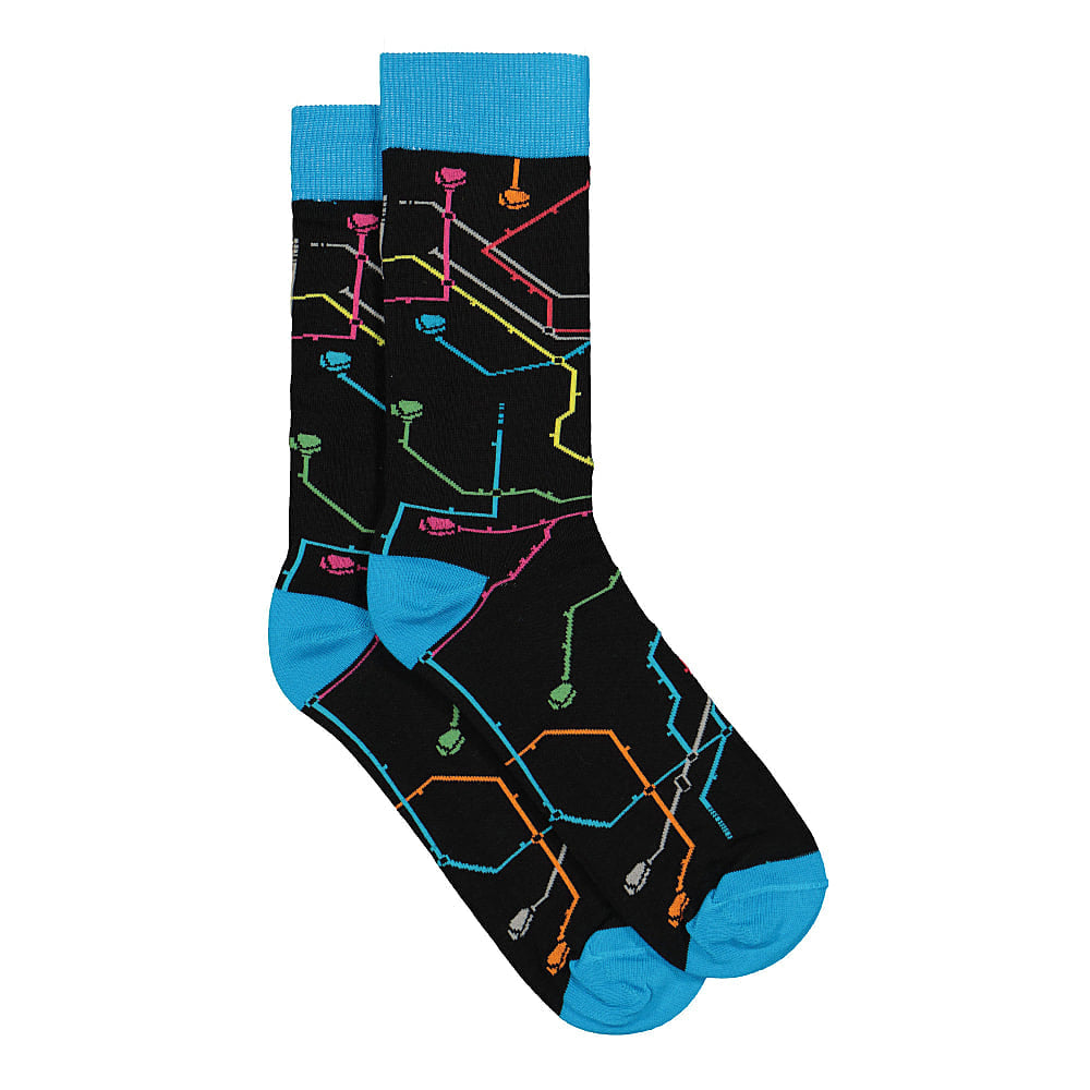 MTN Metro Socks Black Socks Material | Overkill