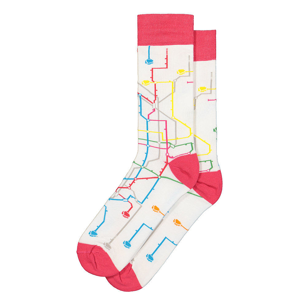 MTN Metro Socks White Socks SPRP0101 | Overkill