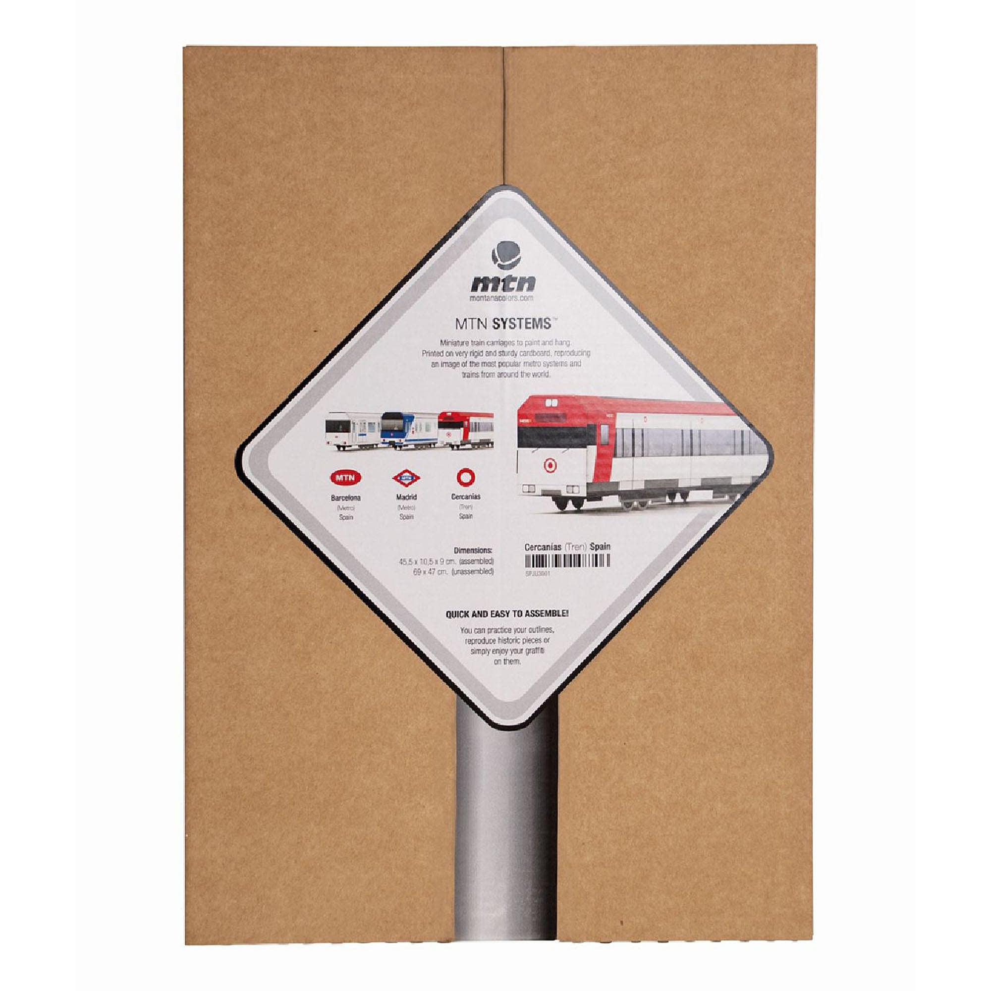 MTN Systems Miniatur Trains - Spanish Cercanias Multi Mini Trains Material | Overkill