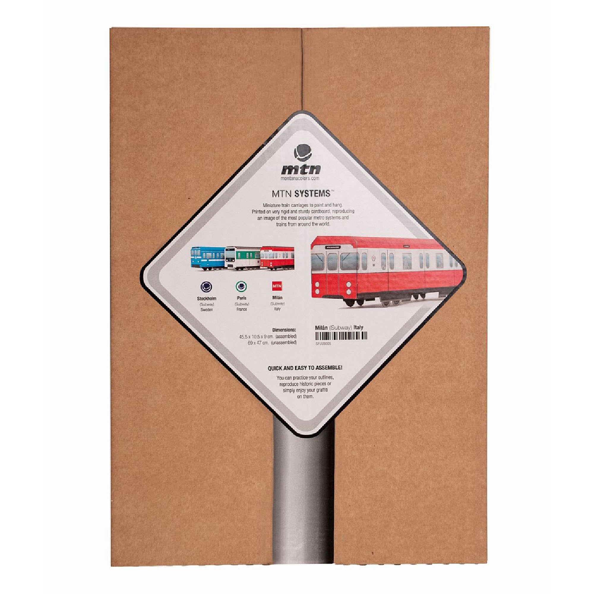 MTN Systems Miniatur Trains - Milano Metro Multi Mini Trains Material | Overkill