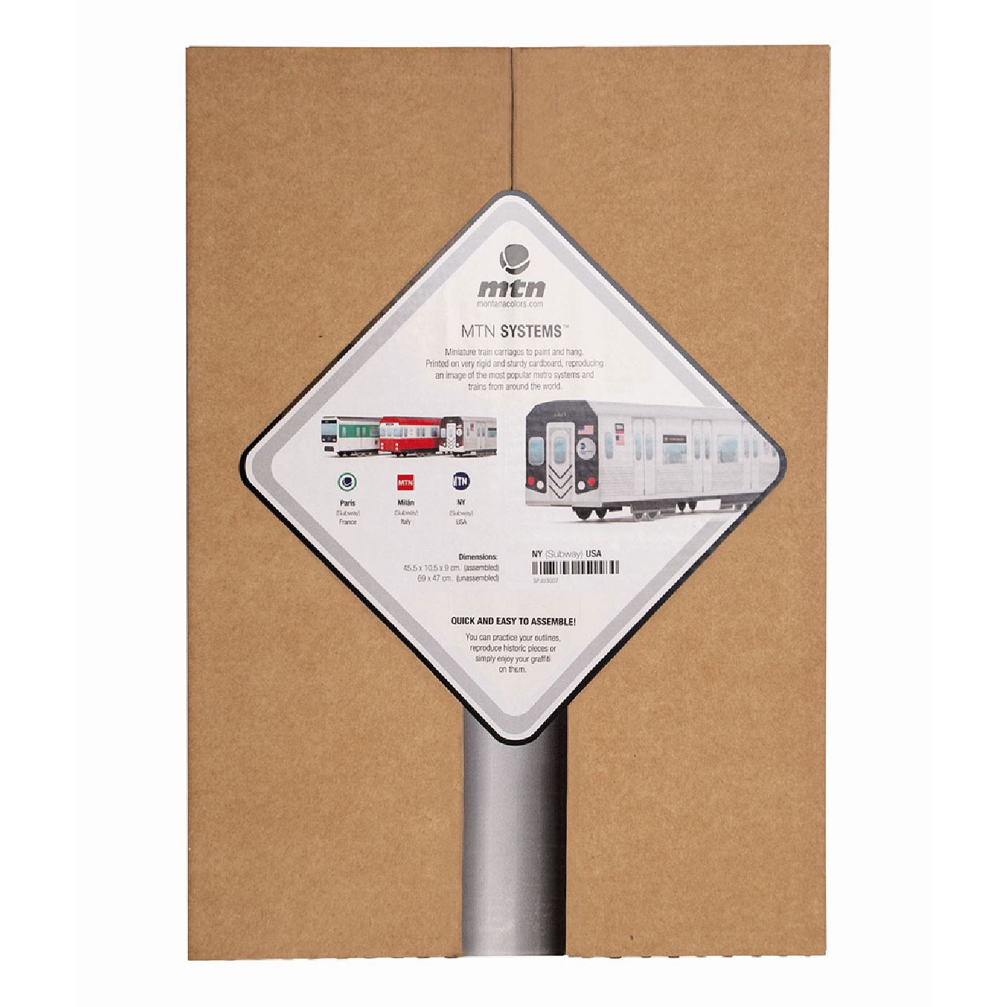 MTN Systems Miniatur Trains - New York City Multi Mini Trains Material | Overkill