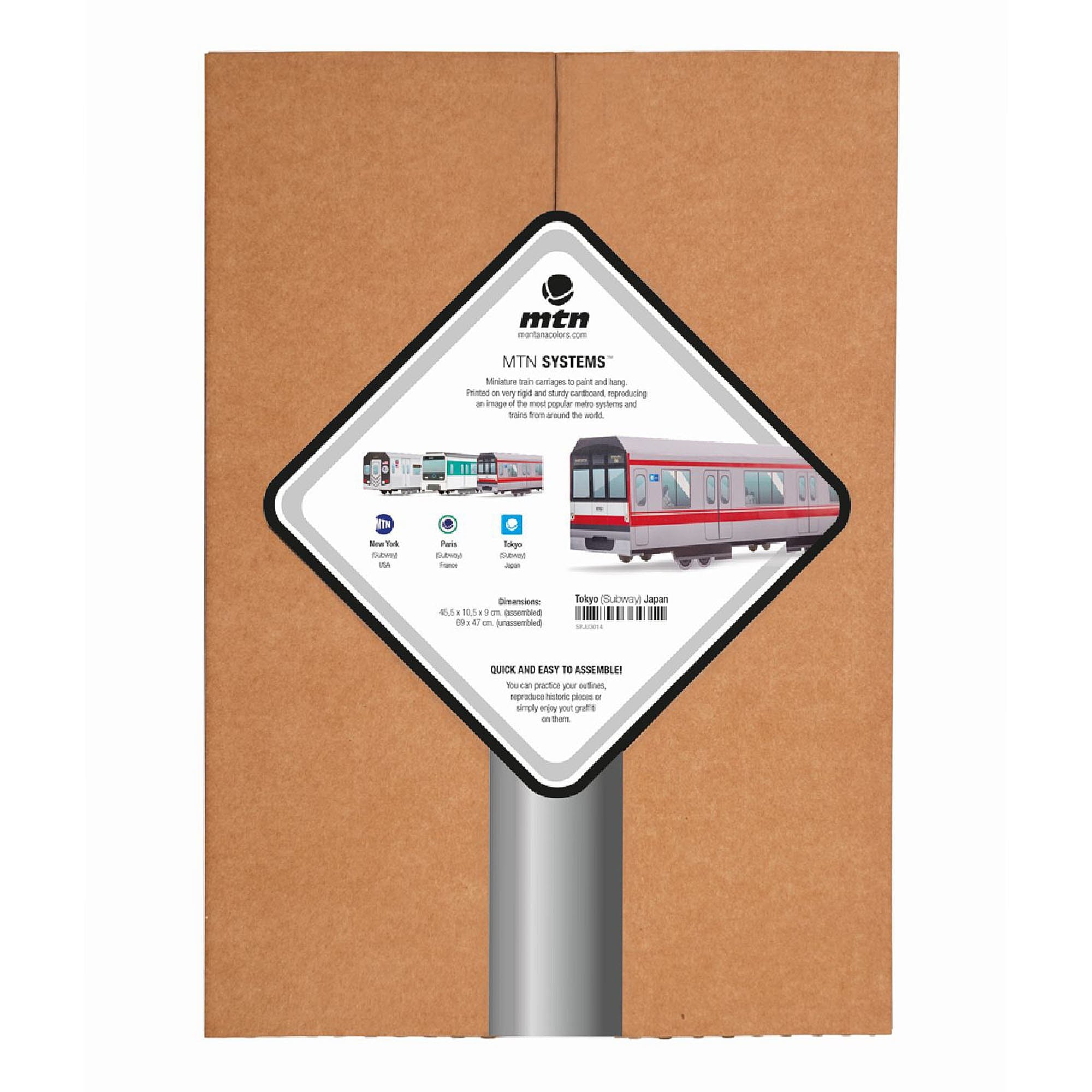 MTN Systems Miniatur Trains - Tokyo Metro Multi Mini Trains Material | Overkill