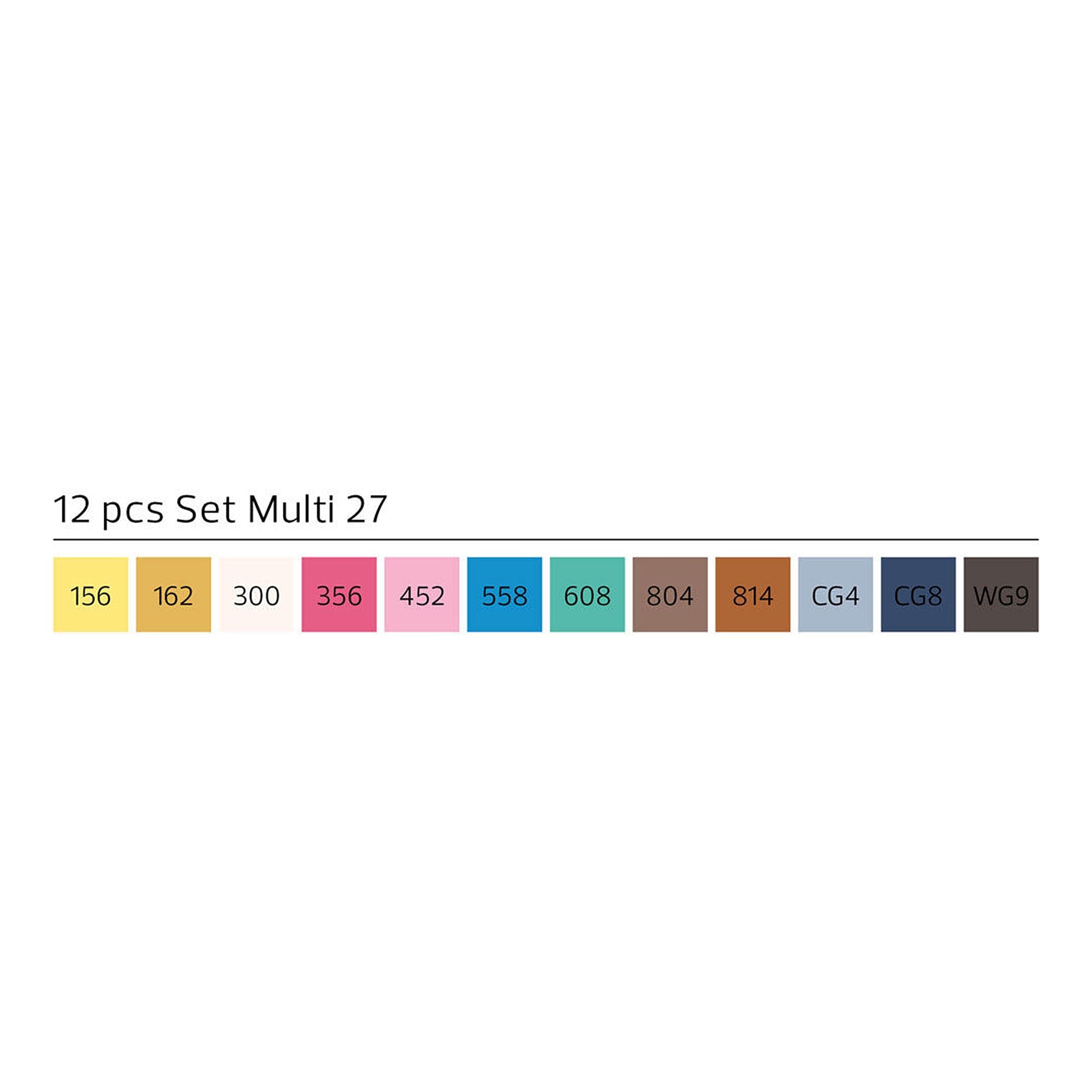 Stylefile marker 12er multi set 27 0 Marker Material | Overkill