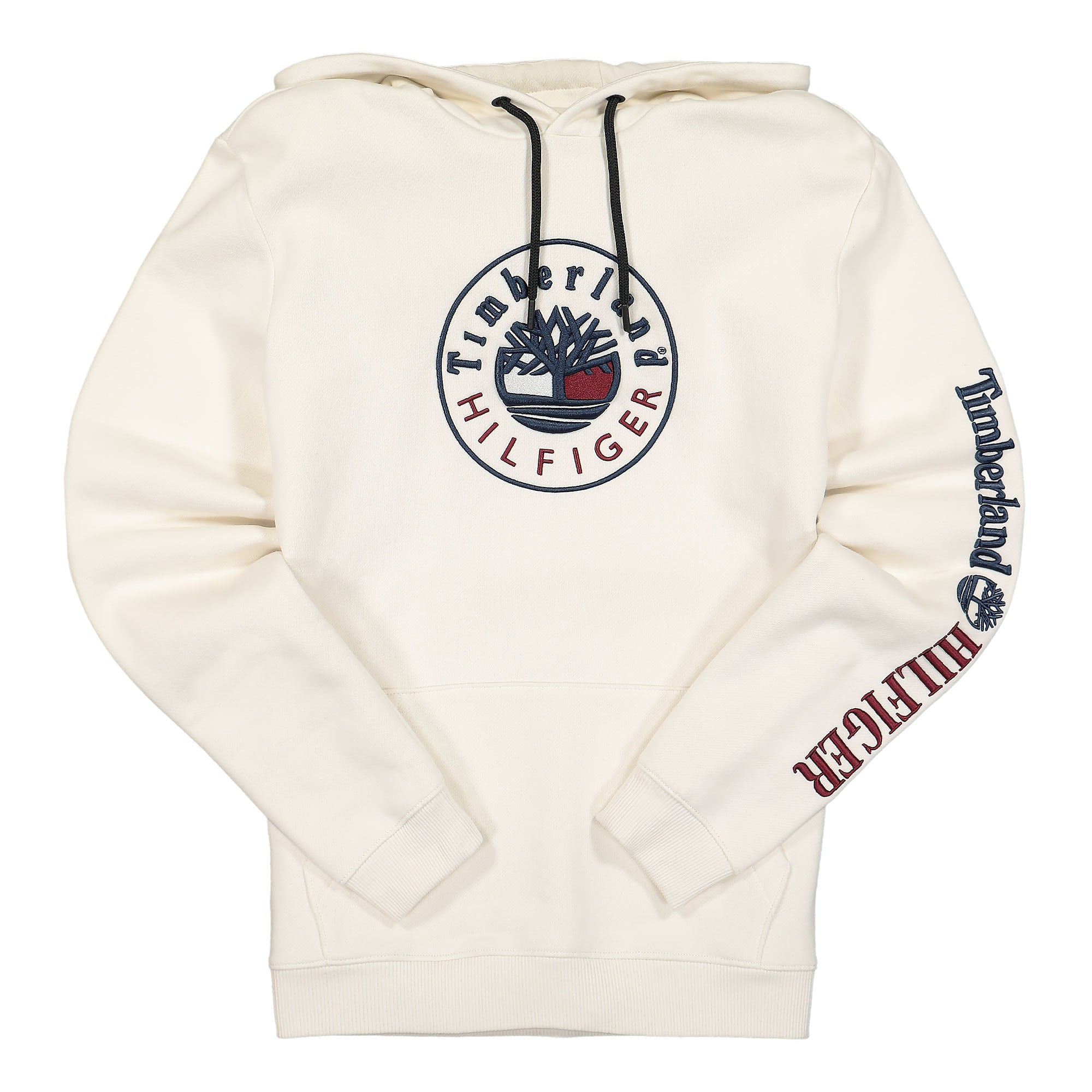 Timberland Tommy Hilfiger x Timberland Ri Logo Hoodie Ivory Hoodies MW0MW20894 YBI | Overkill