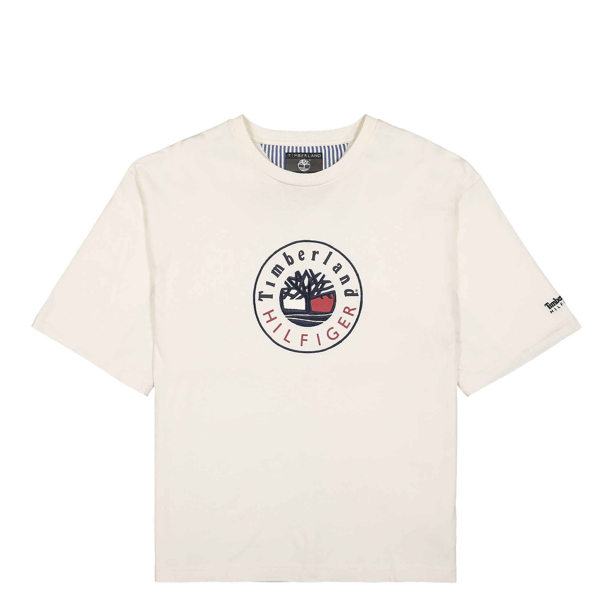 Timberland Ri Logo T-Shirt Ivory T-Shirts MW0MW20898 YBI | Overkill