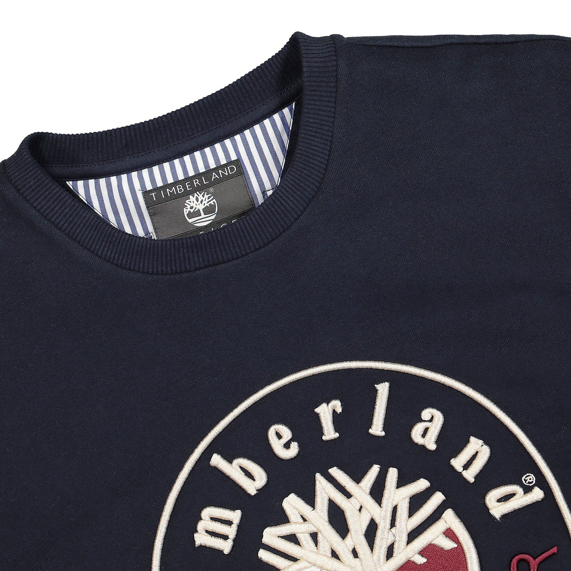 Timberland Ri Logo Crew Desert Sky Sweatshirts Material | Overkill