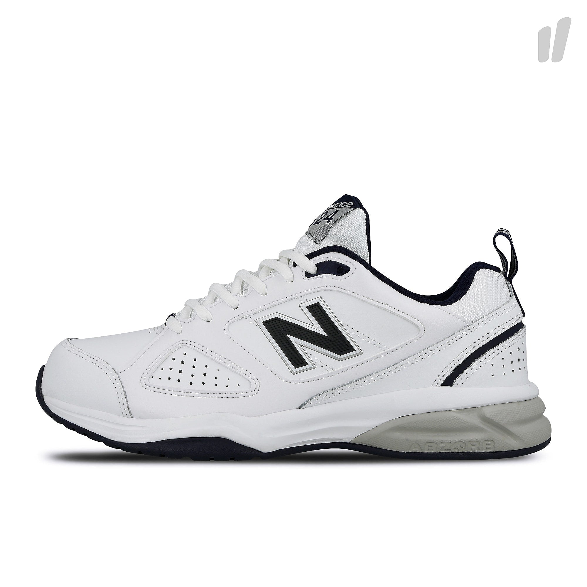 New Balance mx 624 wn4 White-Navy Low Top Sneakers 702801-60-3 | Overkill