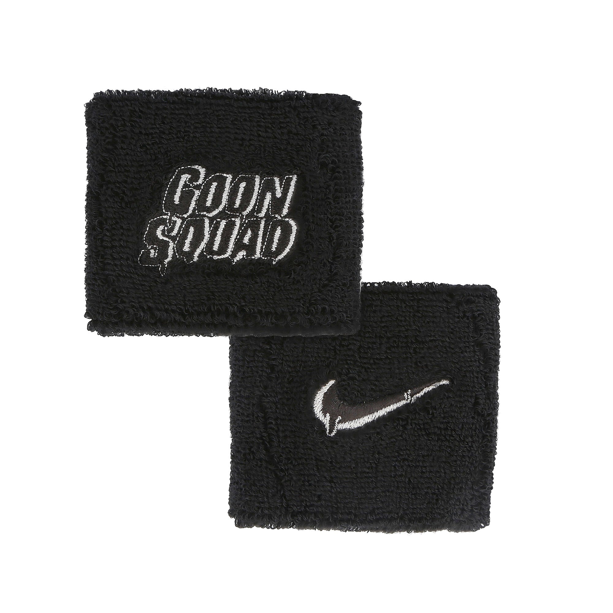 Nike Space Jam 2 x Nike Goon Squad Swoosh Wristbands Black / Black Other Sports Equipment N.100.4181.001.OS | Overkill