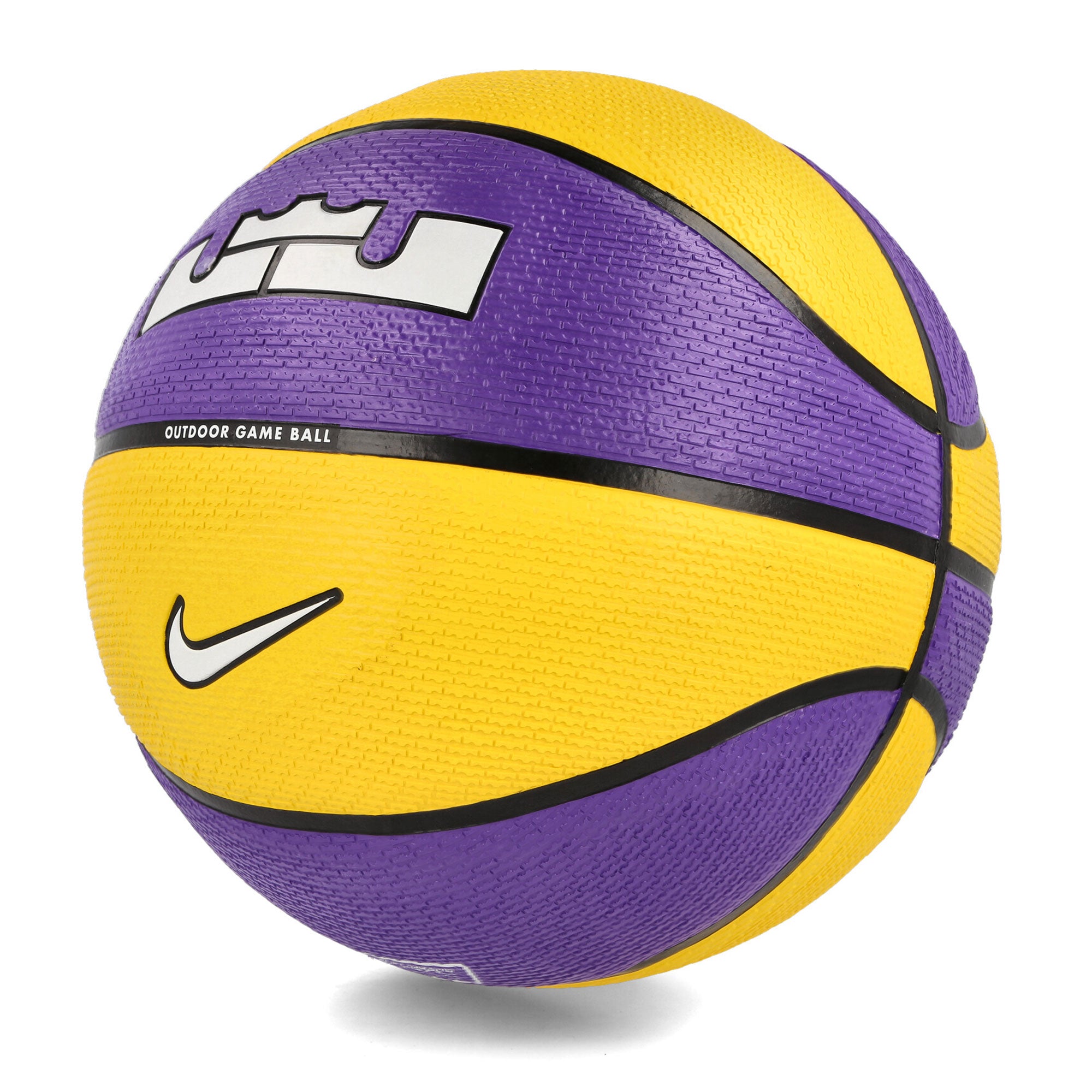 Nike Playground 8P LeBron James Basketball Purple / Amarillo / Black / White Basketballs N.100.4372.575.07 | Overkill