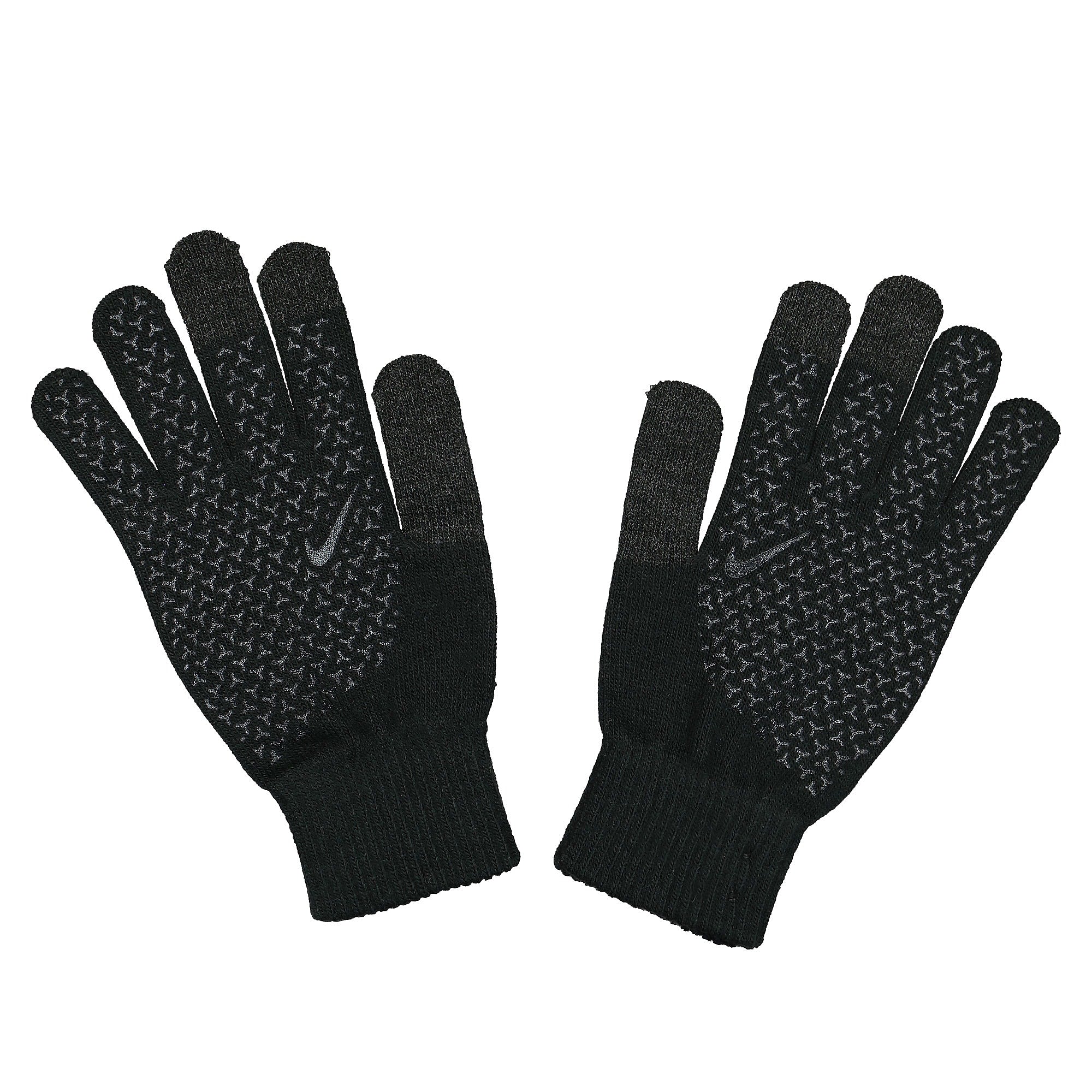Nike Knit Tech Grip Gloves Black / Black / White Gloves Material | Overkill