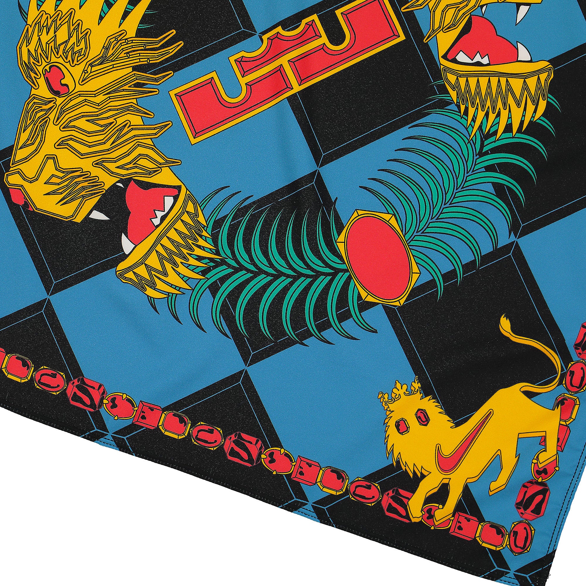 Nike LeBron James Graphic Bandana Red / University / Gold Bandanas Close-up | Overkill