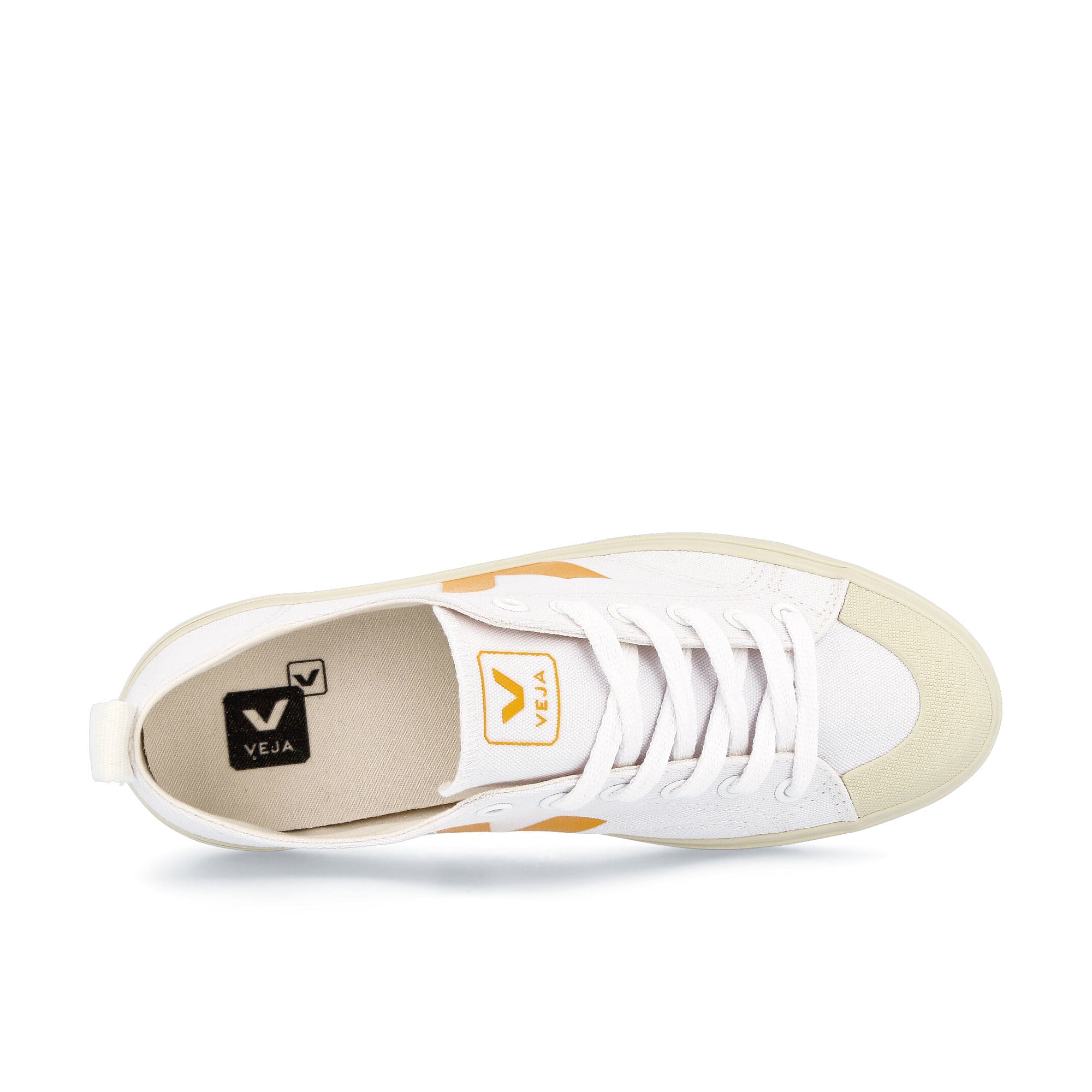 Veja wmns nova canvas White / Yellow Detail view 1 | Overkill
