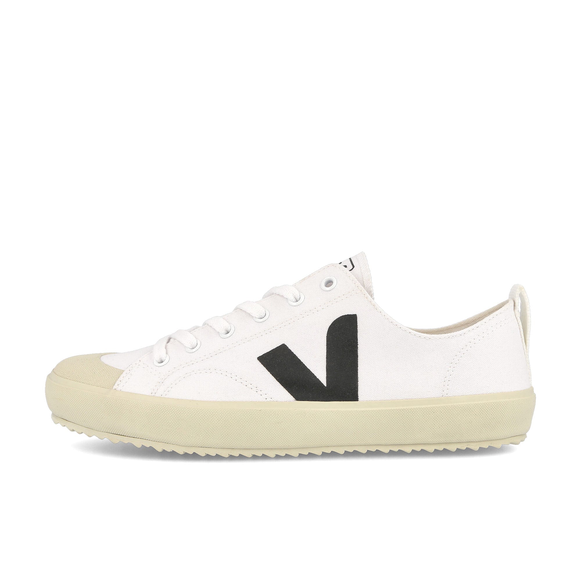 Veja wmns nova canvas White-Black Low Top Sneakers NA011537A | Overkill