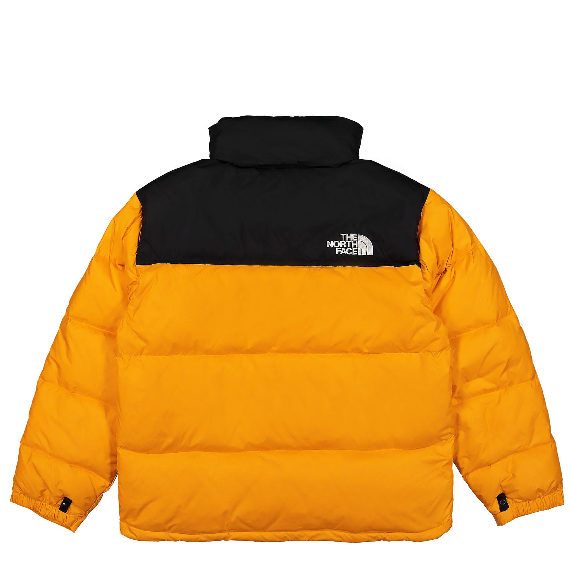 The North Face 1996 Retro Nuptse Down Jacket Cone Orange Puffer Jackets Material | Overkill