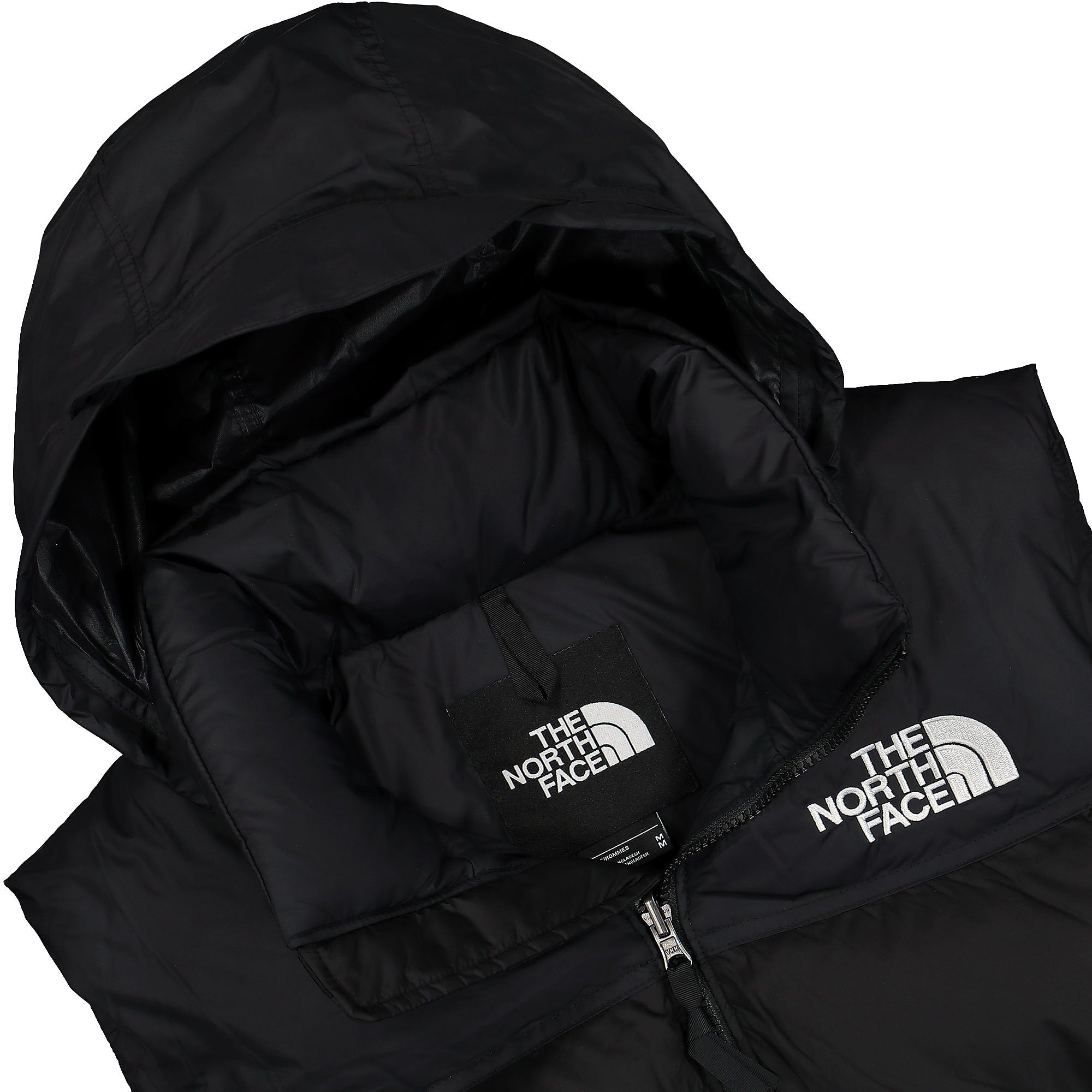 The North Face 1996 Retro Nuptse Vest Black Vests Close-up | Overkill