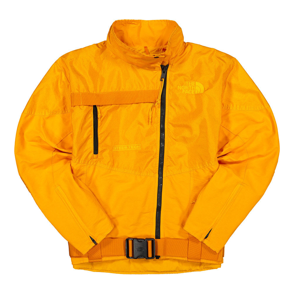 The North Face steep tech black series garment dye jacket Summit Gold / TNF Black Jackets NF0A4QXWZU31 | Overkill