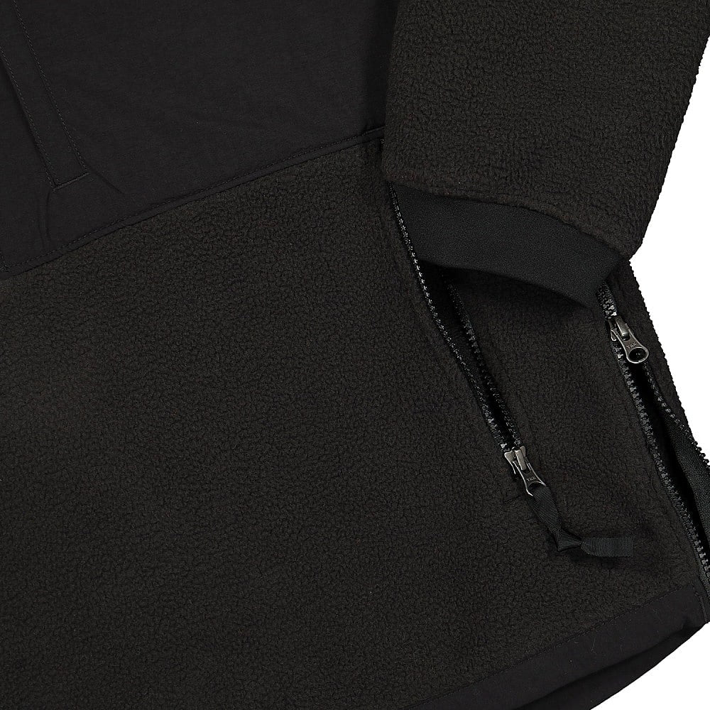 The North Face Denali 2 Anorak Black Fleece Jackets Detailfoto | Overkill