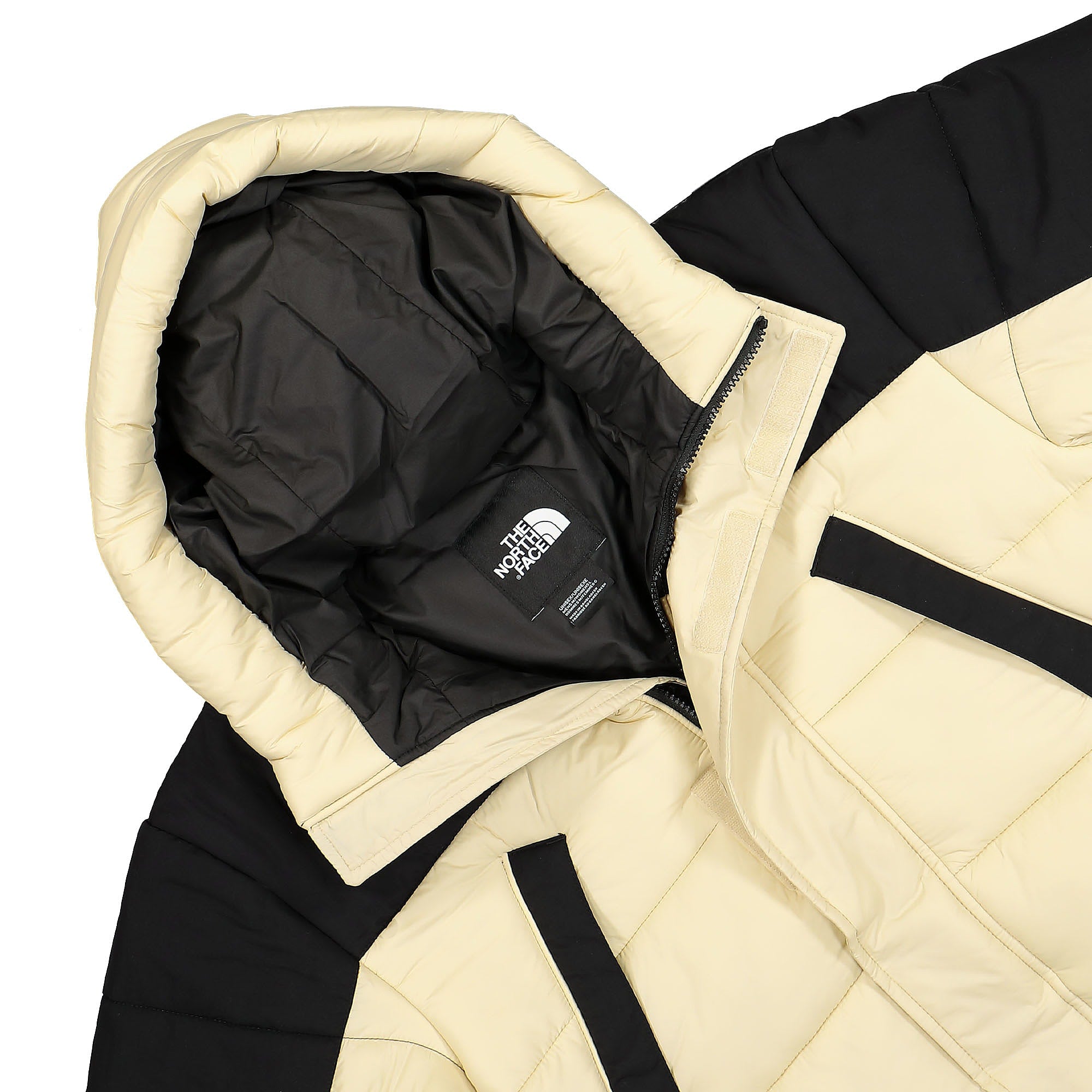 The North Face Himalayan Insulated Parka Gravel Parkas Close-up | Overkill