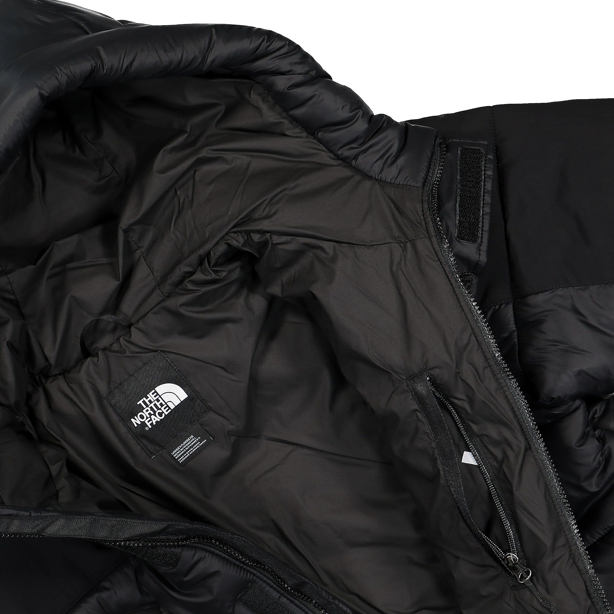 The North Face Himalayan Insulated Parka Black Puffer Jackets Detail view 1 | Overkill
