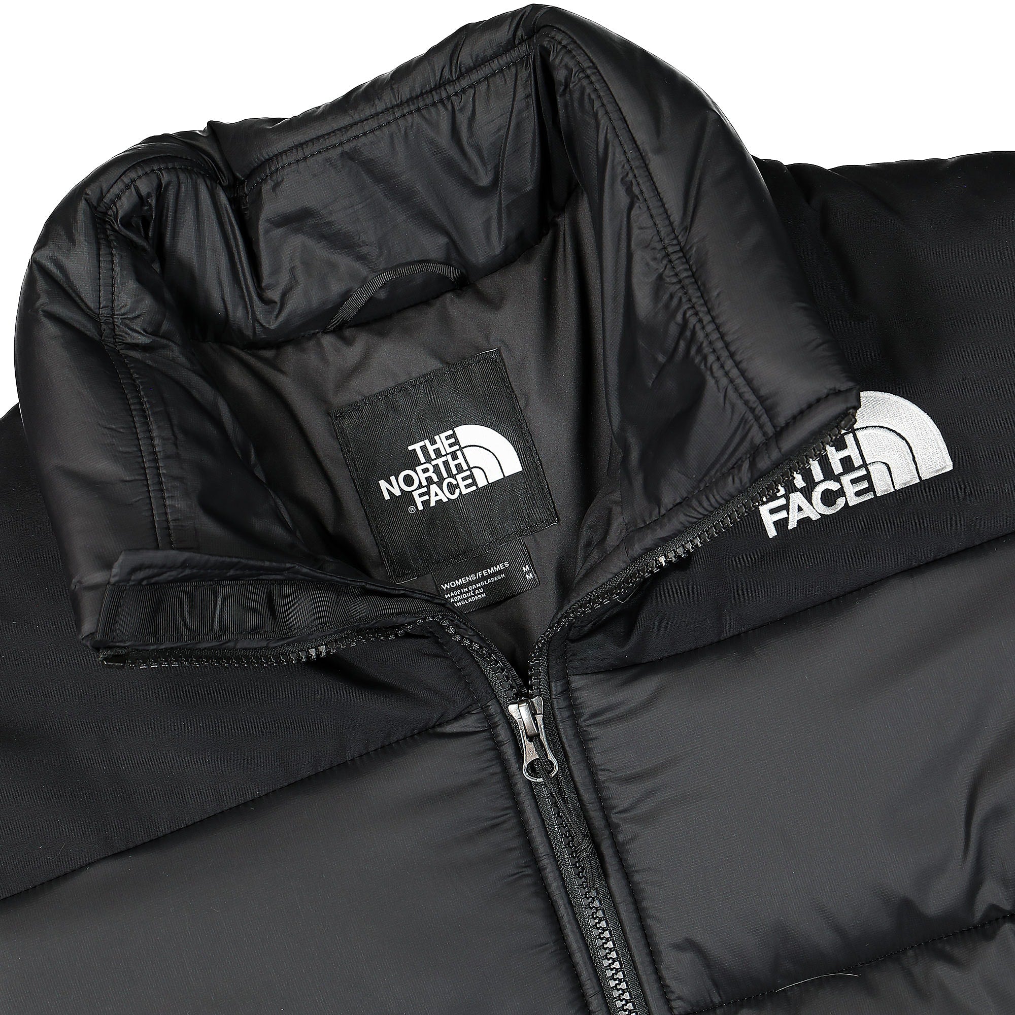 The North Face W Himalayan Insulated Jacket Black Jackets Close-up | Overkill