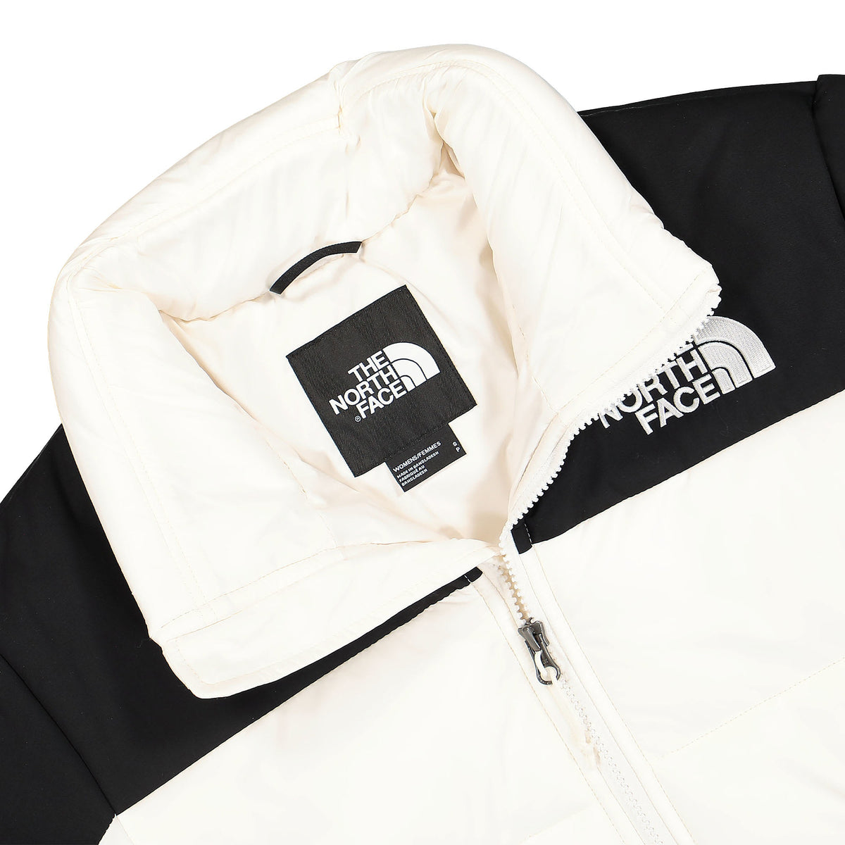 The North Face W Himalayan Insulated Jacket Gardenia White Jackets Close-up | Overkill