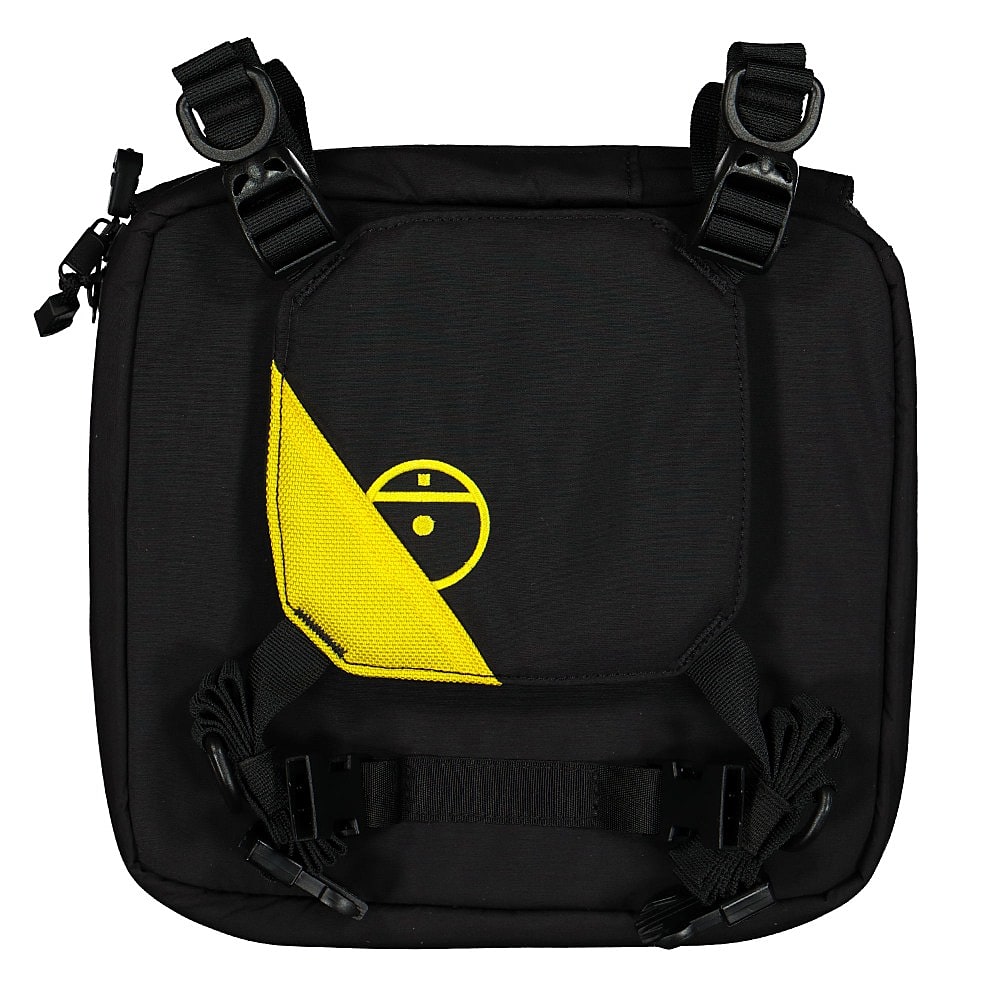 The North Face Steep Tech Chest Pocket TNF Black / Lightning Yellow Wallets & Cases Material | Overkill