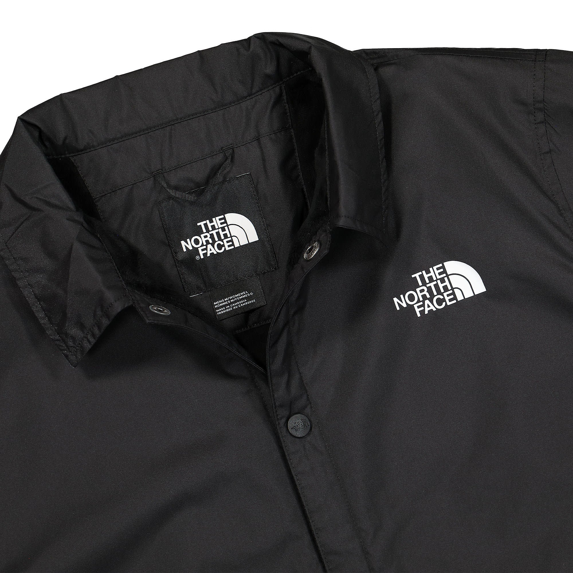 The North Face Telegraphic Coaches Jacket TNF Black Jackets Close-up | Overkill
