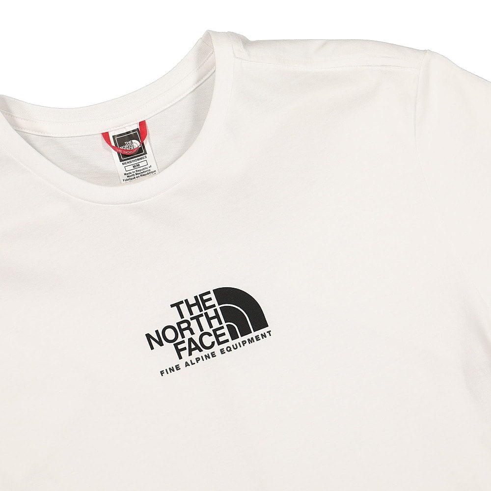 The North Face Fine Alpine Equipment Tee White T-Shirts Close-up | Overkill