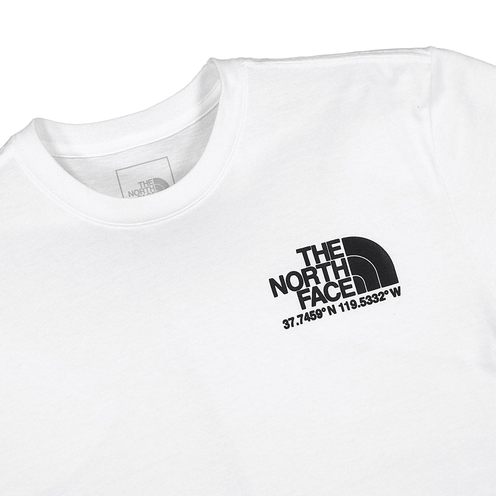 The North Face Coordinates Tee White T-Shirts Close-up | Overkill