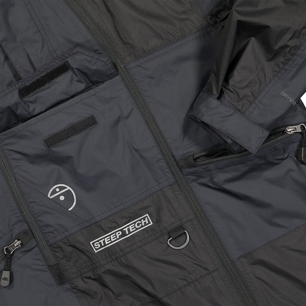 The North Face Steep Tech Light Rain Jacket Black Jackets Detailfoto | Overkill