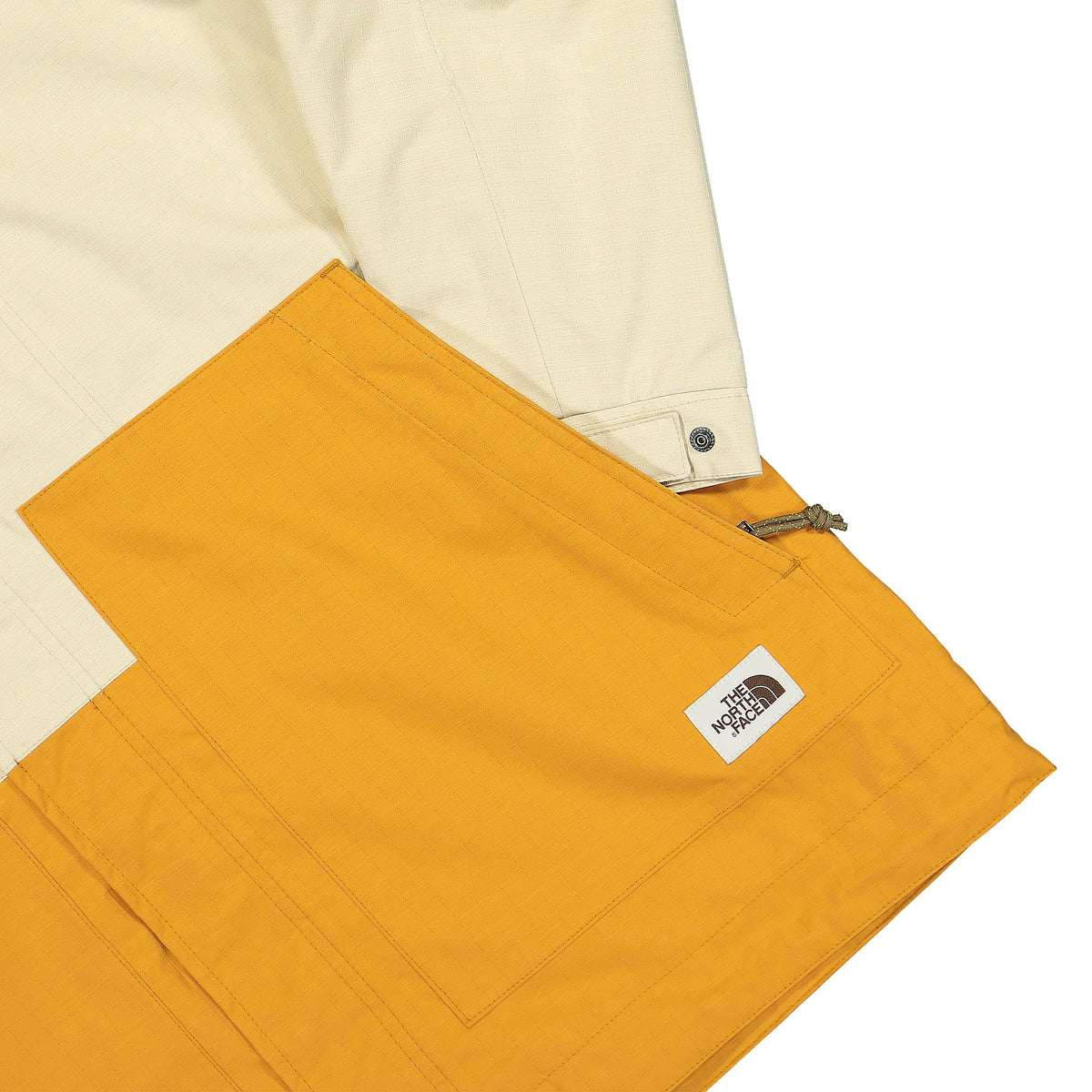 The North Face Sky Valley DryVent Jacket Gravel Light Heather-Citrine Yellow Light Heather Jackets Detailfoto | Overkill