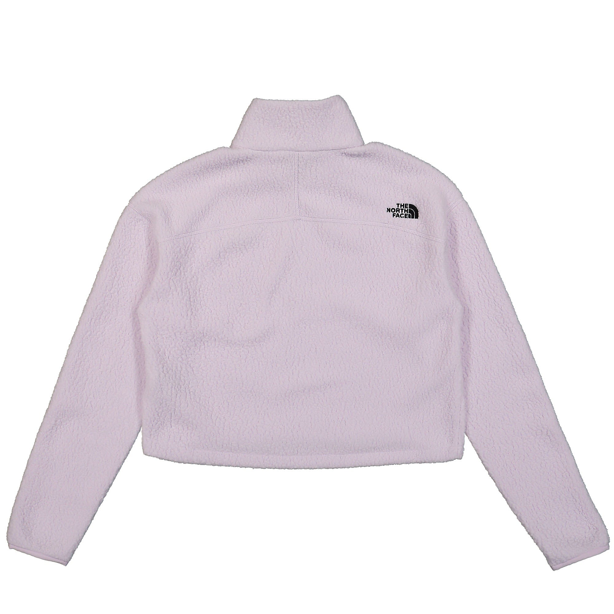 The North Face W Crop High Pile Fleece Lavender Fog Sweatshirts Material | Overkill
