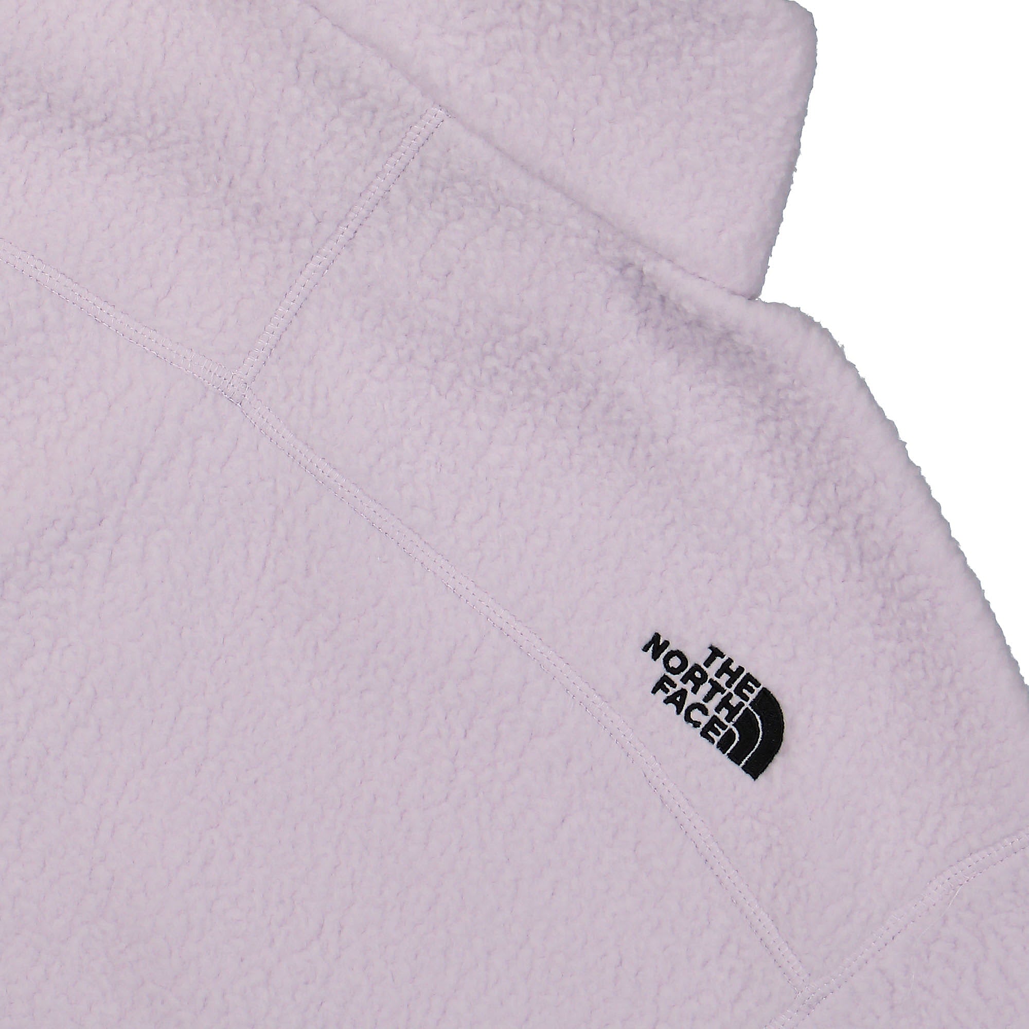 The North Face W Crop High Pile Fleece Lavender Fog Sweatshirts Close-up | Overkill