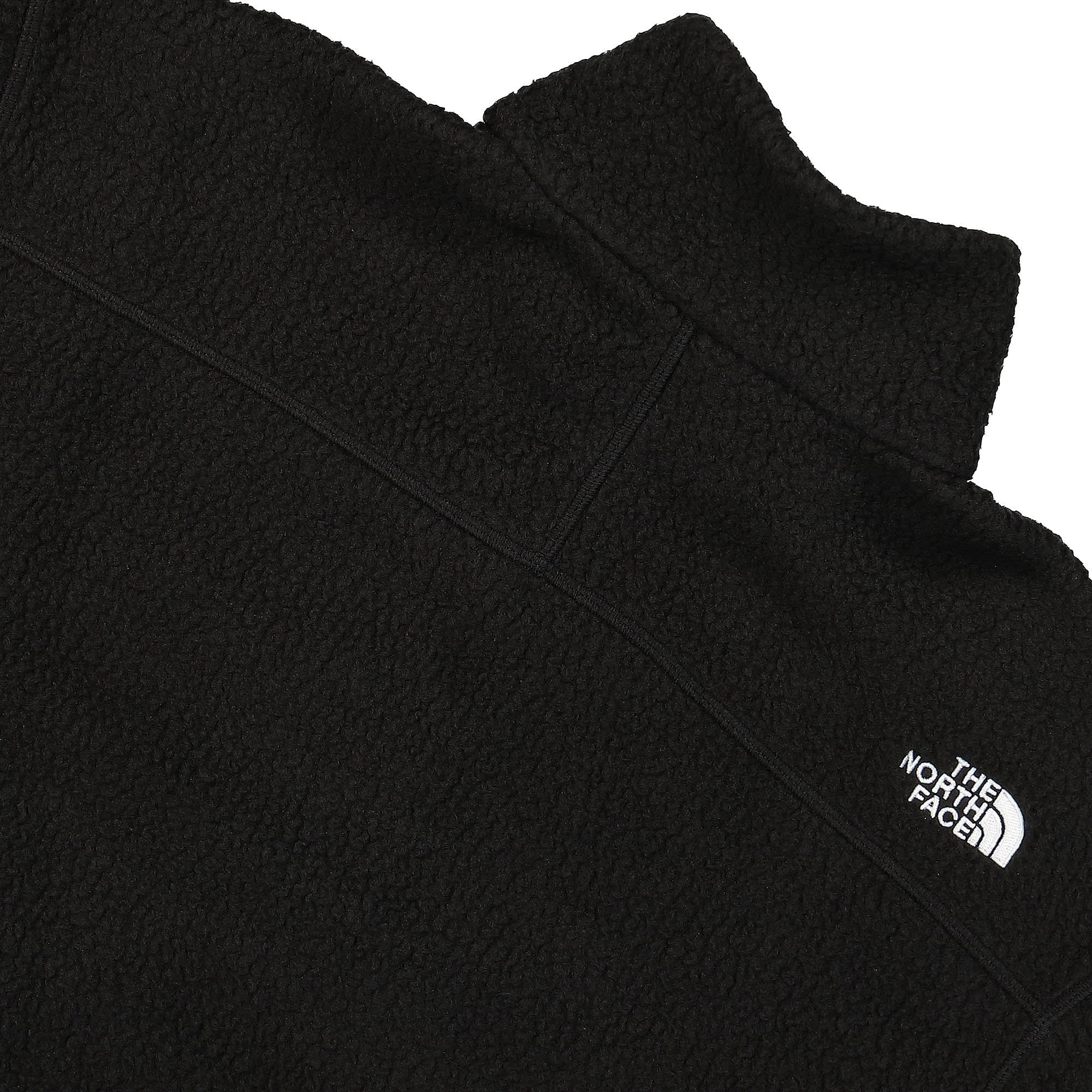 The North Face W Crop High Pile Fleece Black Sweatshirts Detailfoto | Overkill