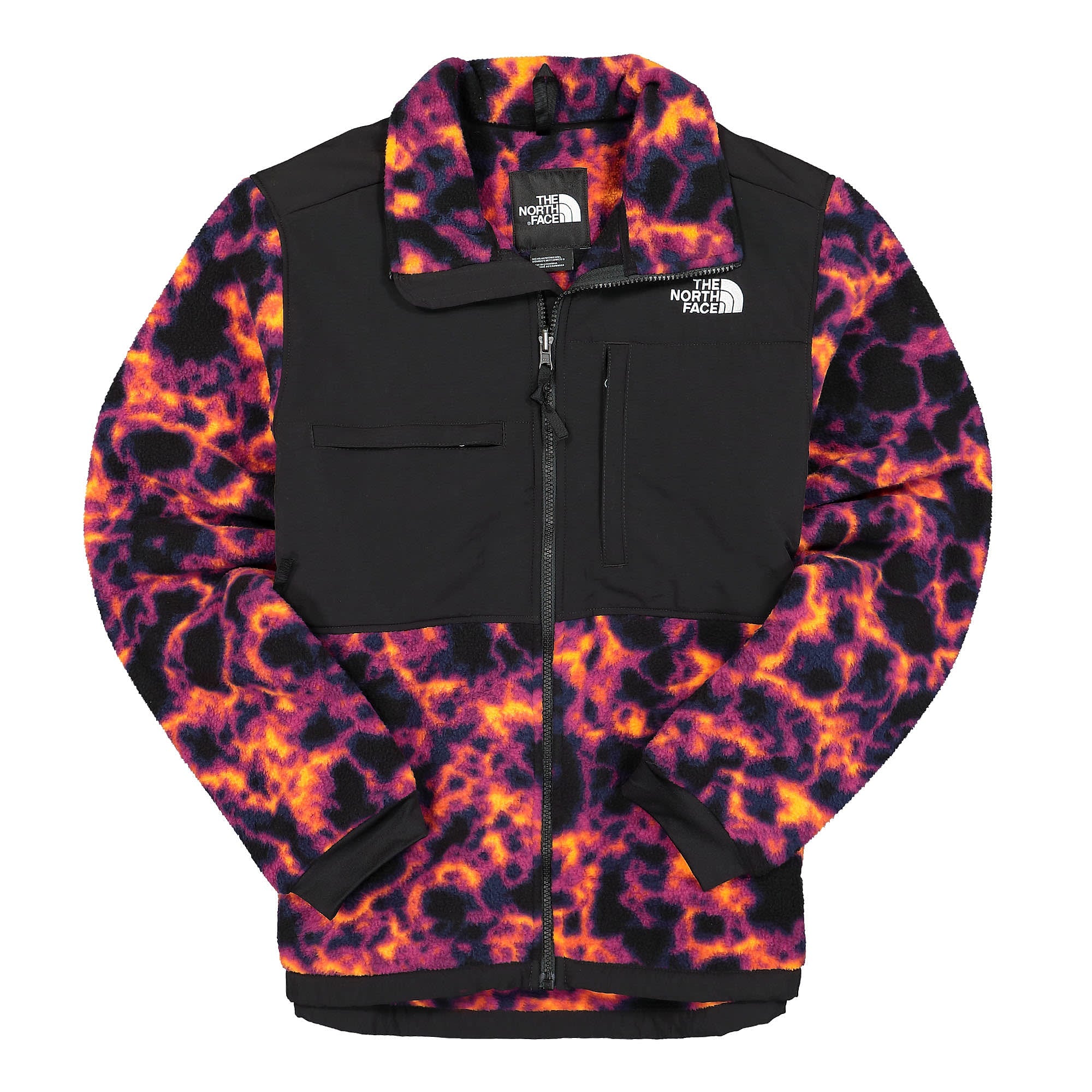 The North Face Printed Denali 2 Jacket TNF Black Marble Camo Print Jackets NF0A5IXG29K | Overkill