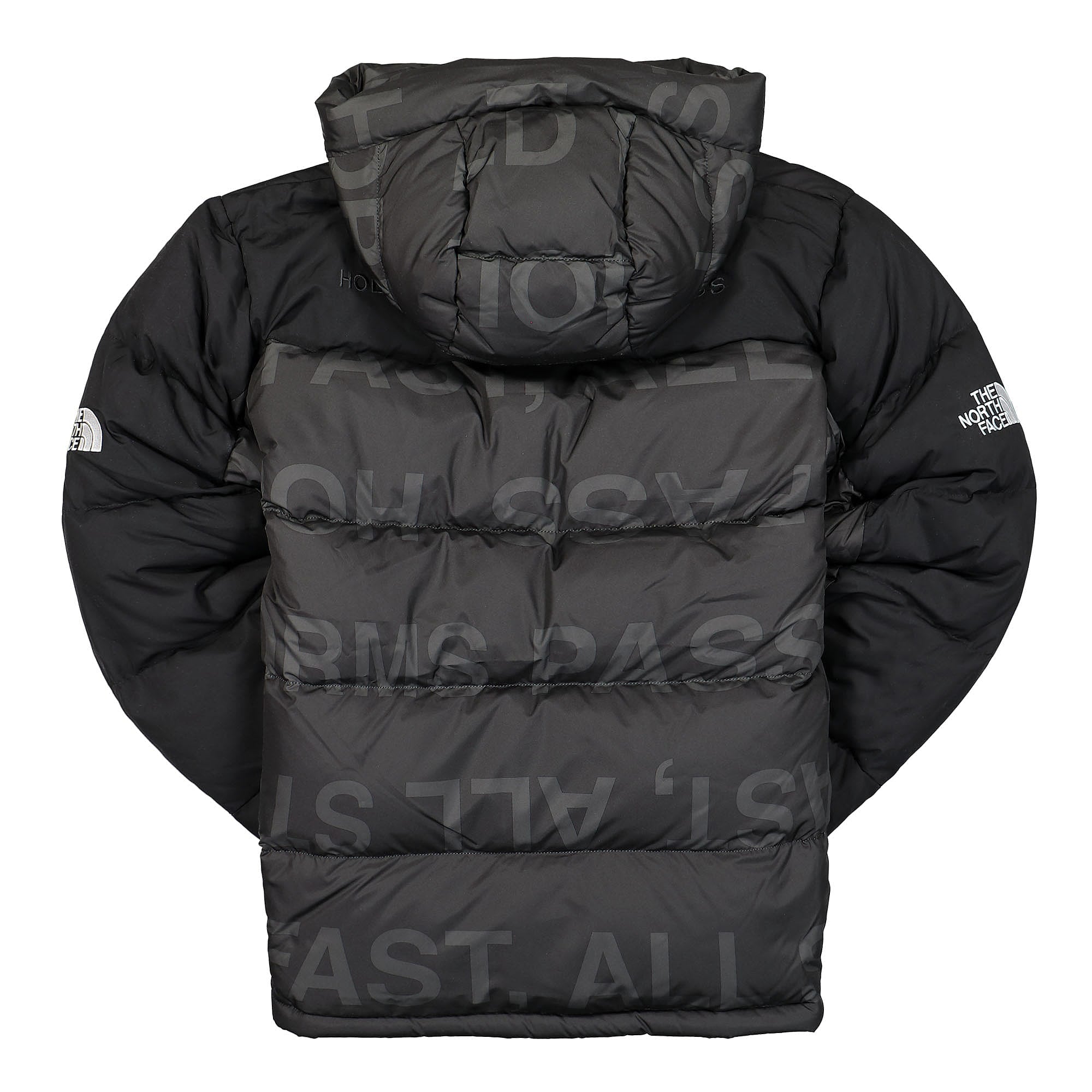 The North Face Conrads Flag Himalayan Down Parka TNF Black Puffer Jackets Material | Overkill