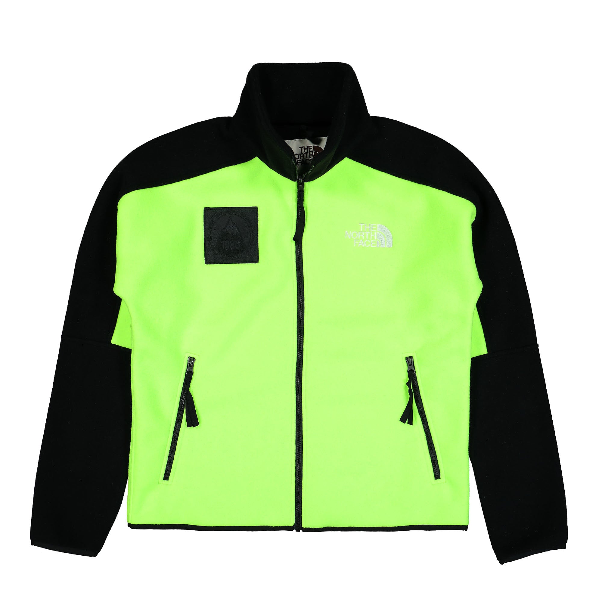The North Face Origins 86 Mountain Sweatshirt Safety Green Sweatshirts NF0A5J5HD6S | Overkill