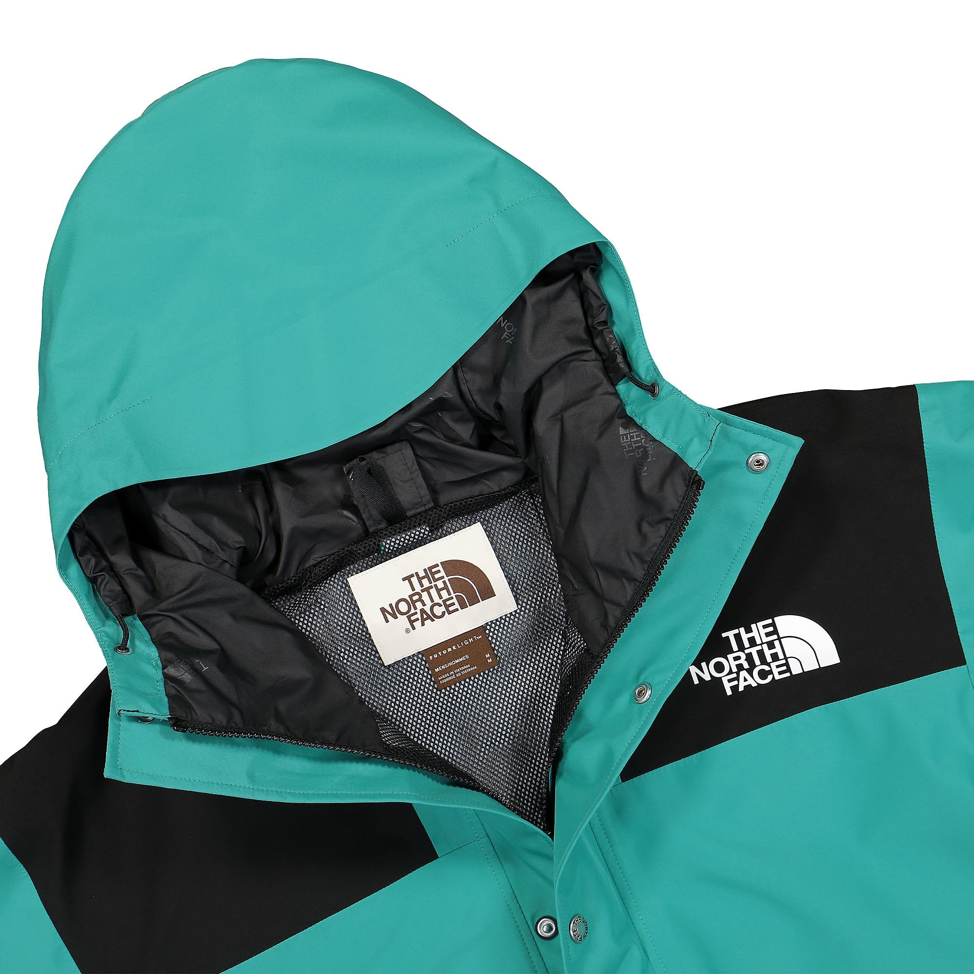 The North Face 86 Futurelight Mountain Jacket Porcelain Green Jackets Close-up | Overkill