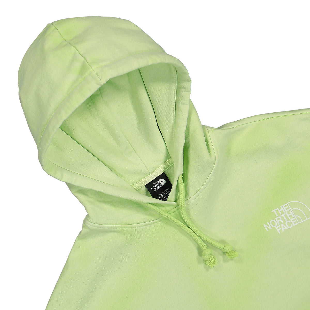 The North Face W Dye Pullover Hoodie Sharp Green Dye Hoodies Close-up | Overkill