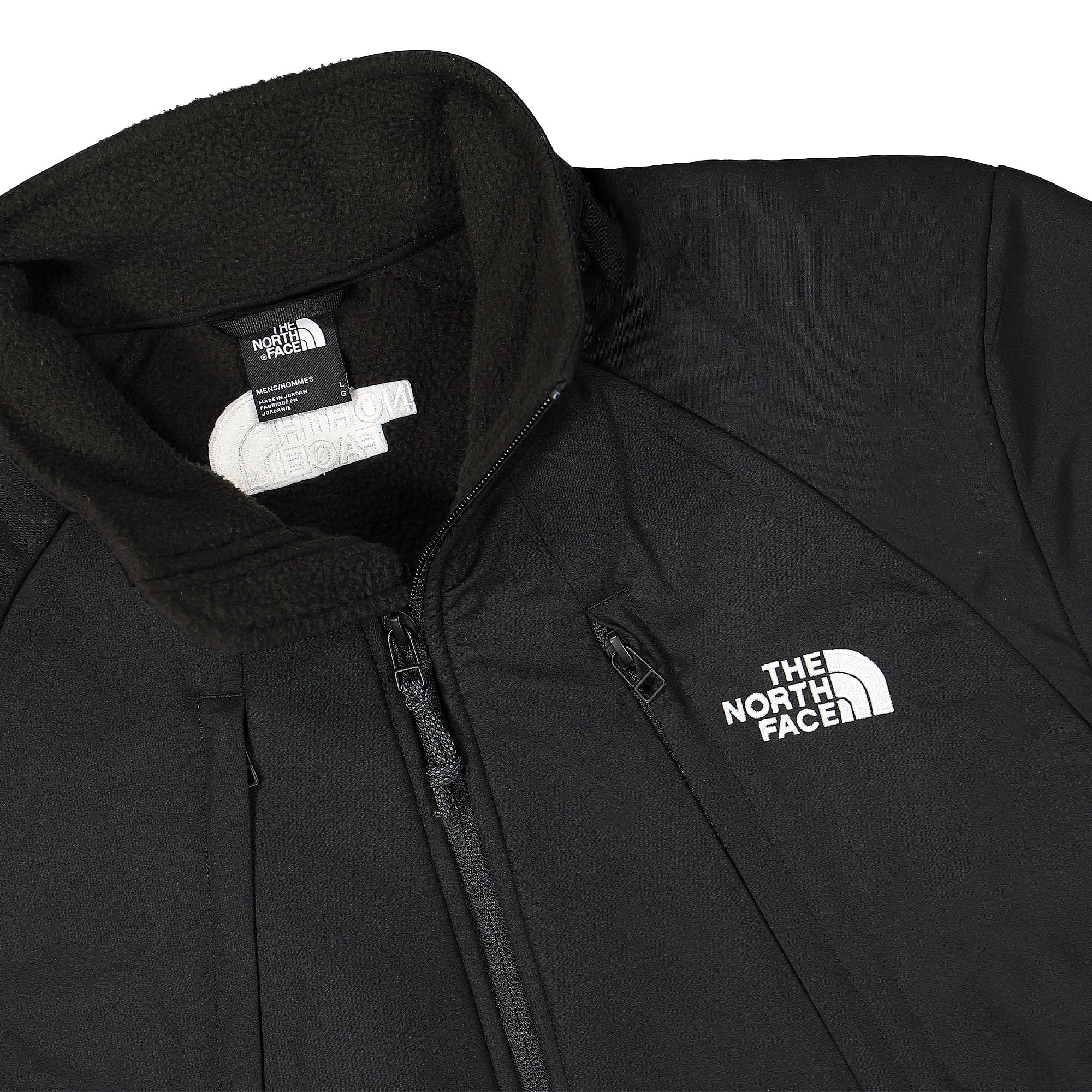 The North Face Phlego Denali Fleece Black Sweatshirts Close-up | Overkill