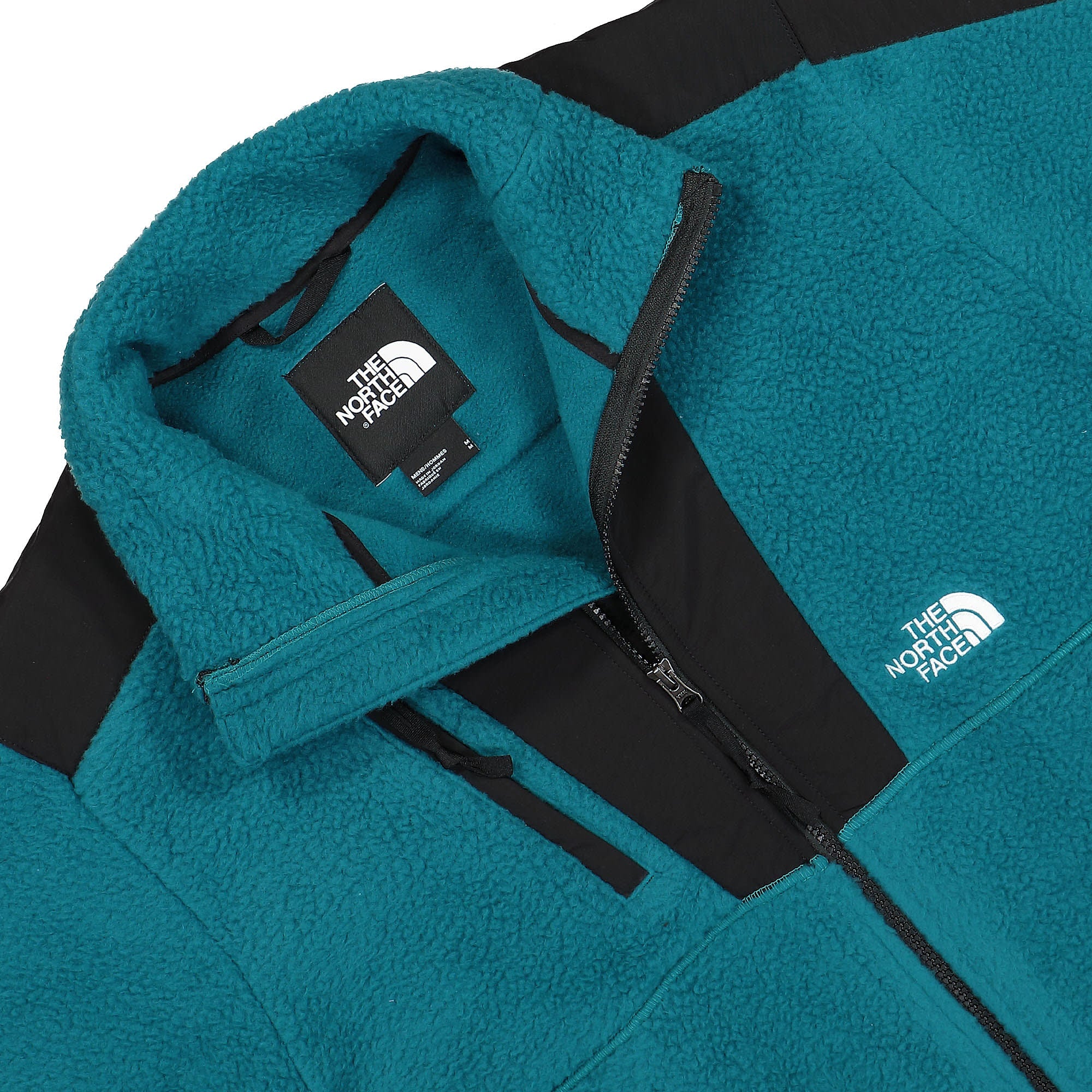 The North Face 94 High Pile Denali Jacket Harbor Blue Fleece Jackets Detailfoto | Overkill