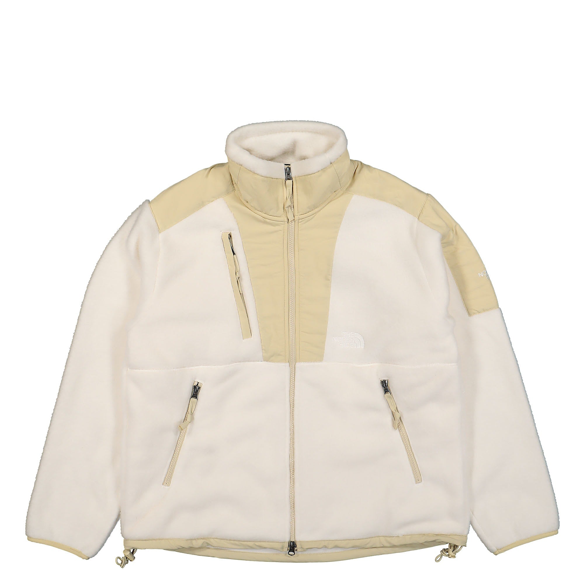 The North Face 94 High Pile Denali Jacket Gardenia White - Gravel Fleece Jackets NF0A7URI4U0 | Overkill