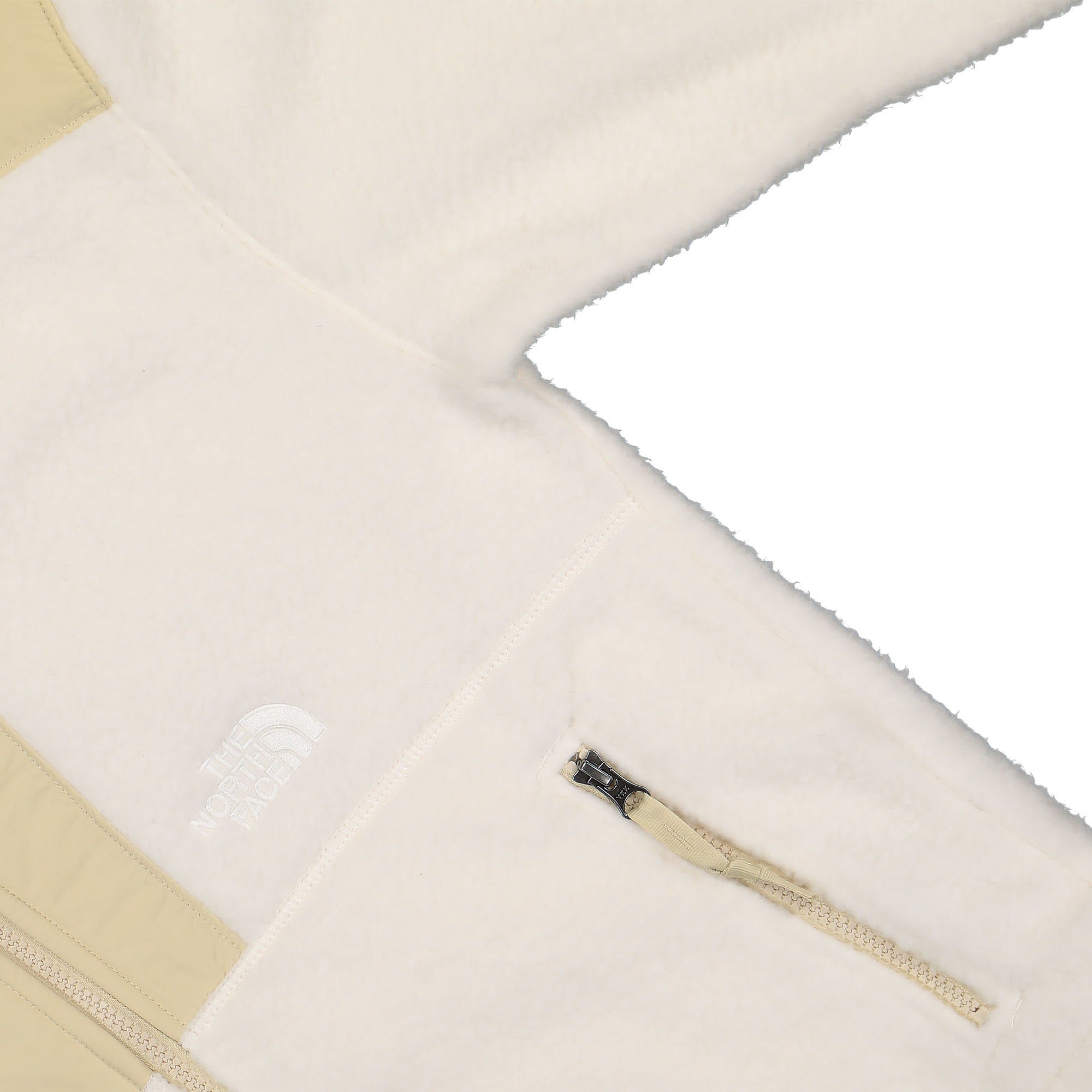 The North Face W 94 High Pile Denali Jacket Gardenia White Jackets Detail view 1 | Overkill