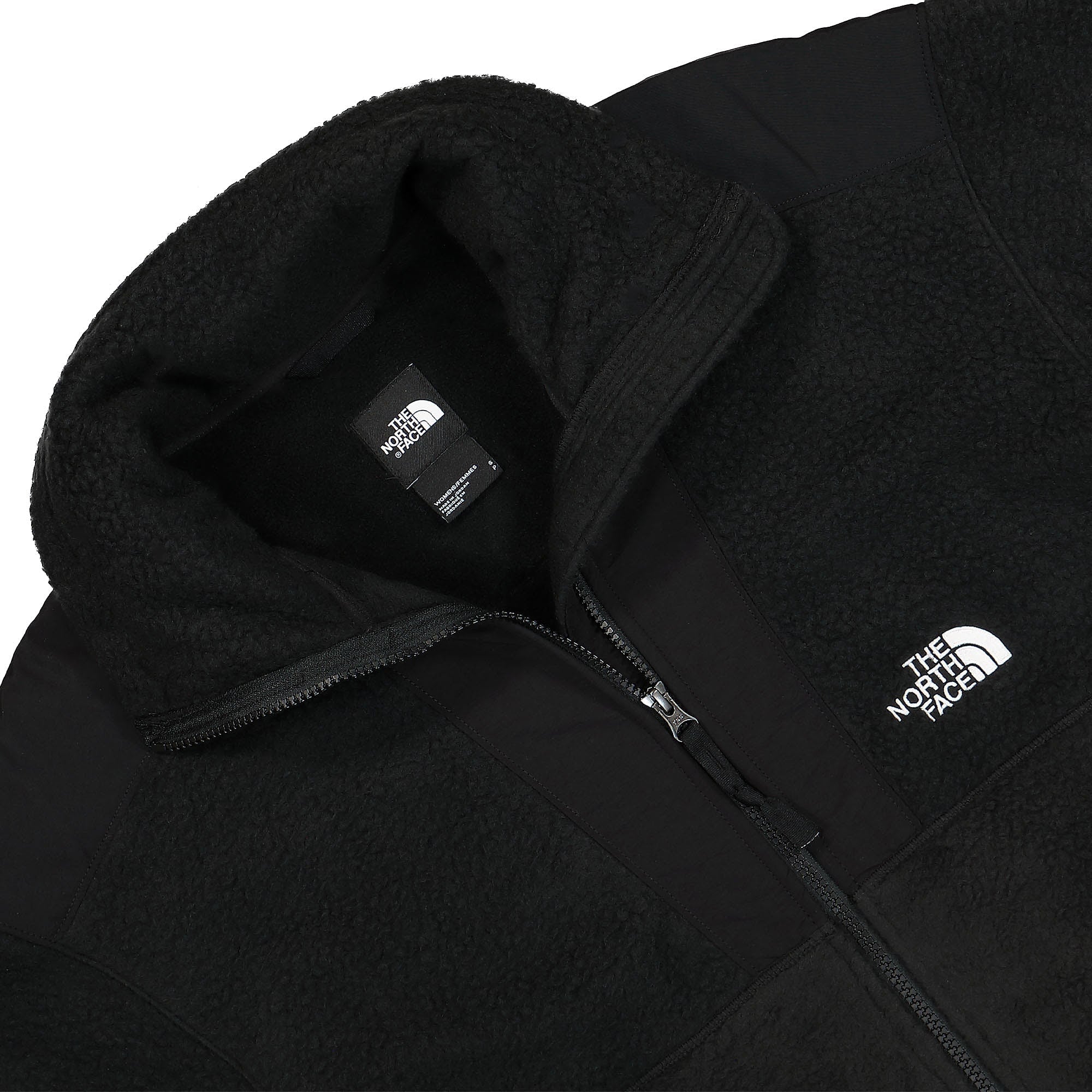 The North Face W 94 High Pile Denali Jacket Black Jackets Detailfoto | Overkill