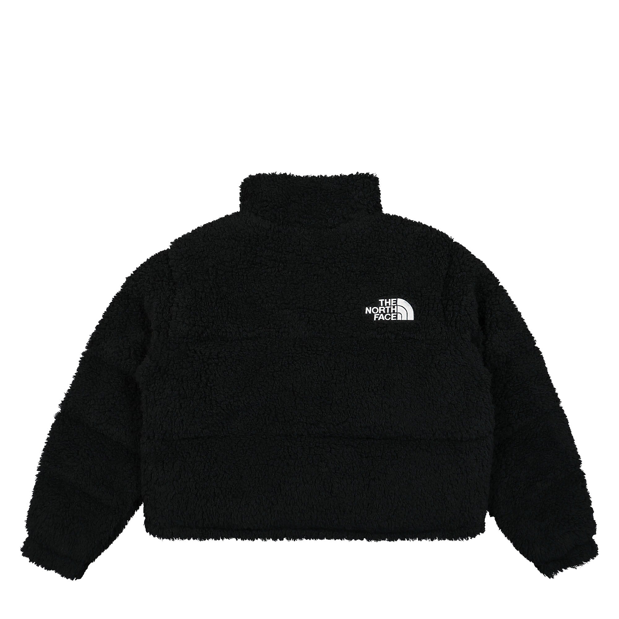 The North Face W High Pile Nuptse Jacket Black Jackets Material | Overkill