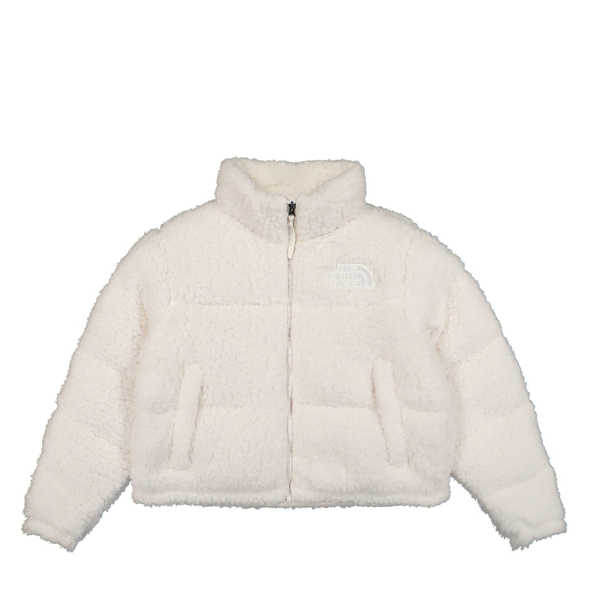 The North Face W High Pile Nuptse Jacket Gardenia White Jackets NF0A7WSKN3N | Overkill