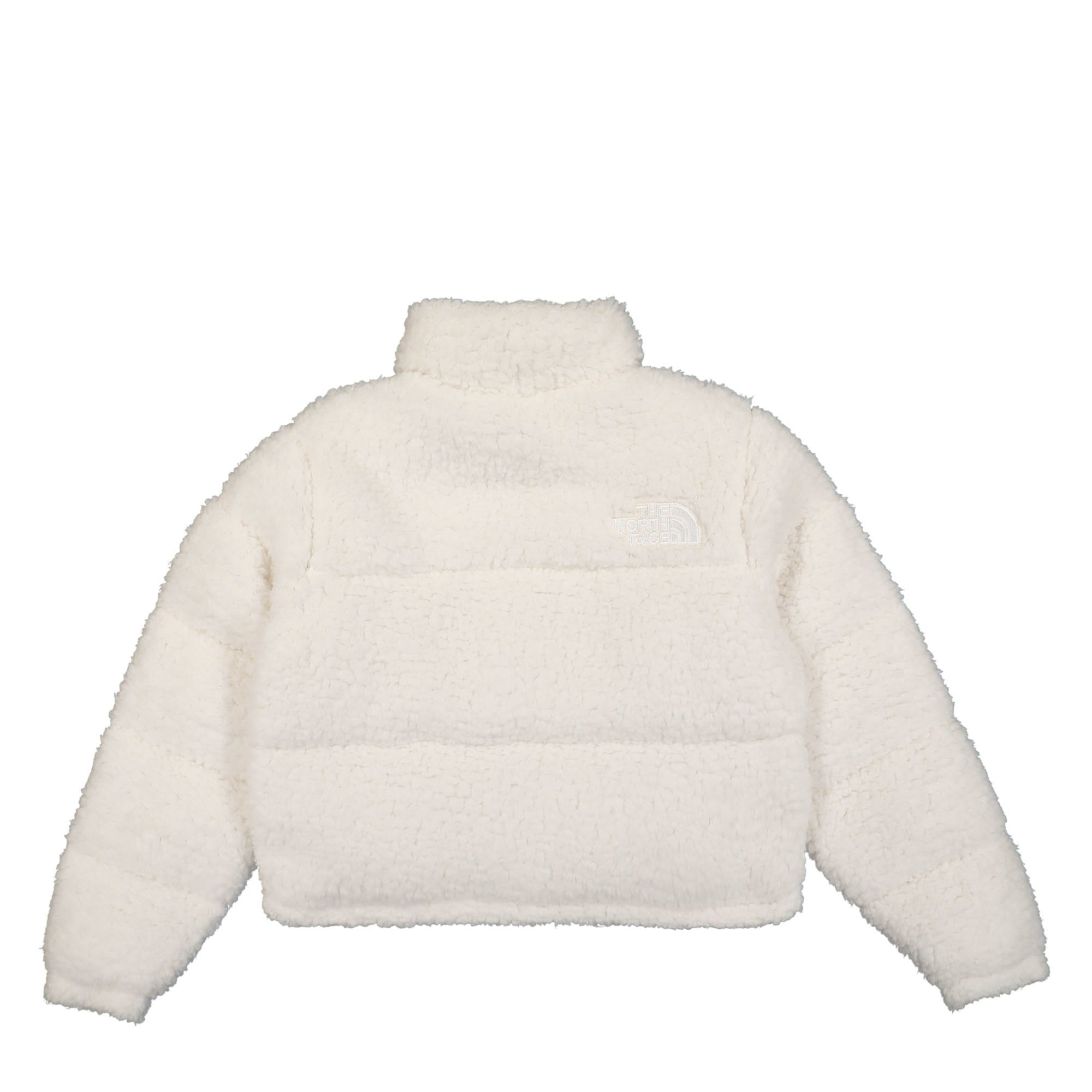 The North Face W High Pile Nuptse Jacket Gardenia White Jackets Material | Overkill